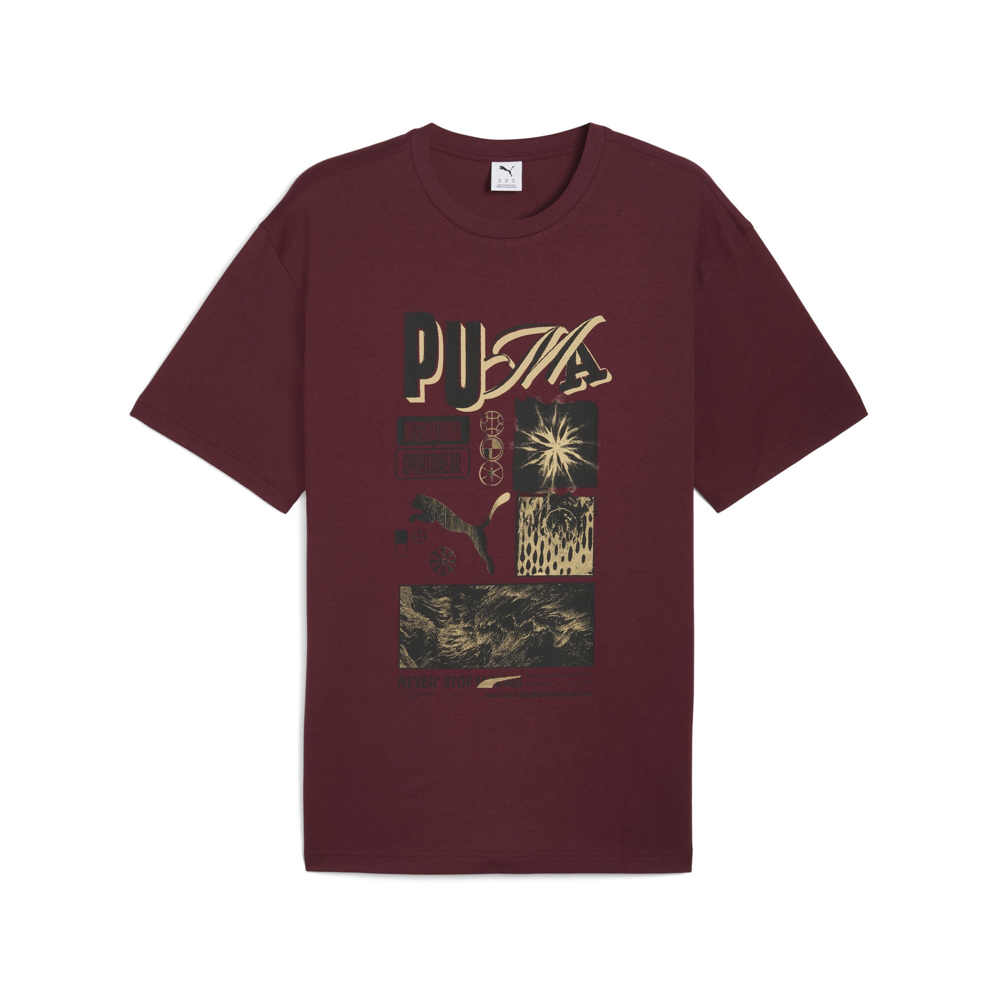 PUMA T-Shirt "Graphic PUMA Sportswear Relaxed T-Shirt Herren" günstig online kaufen