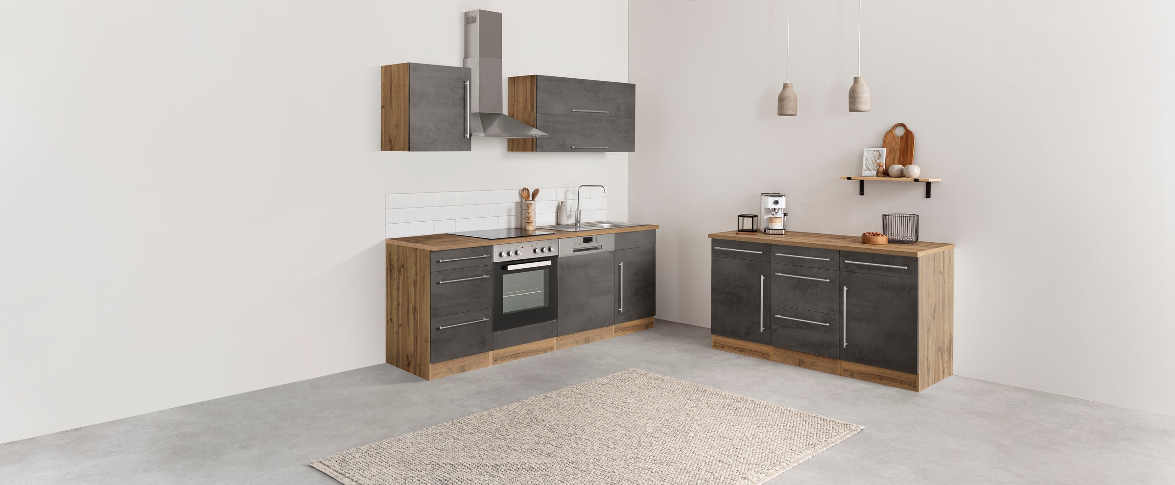 Kochstation Küchenzeile 