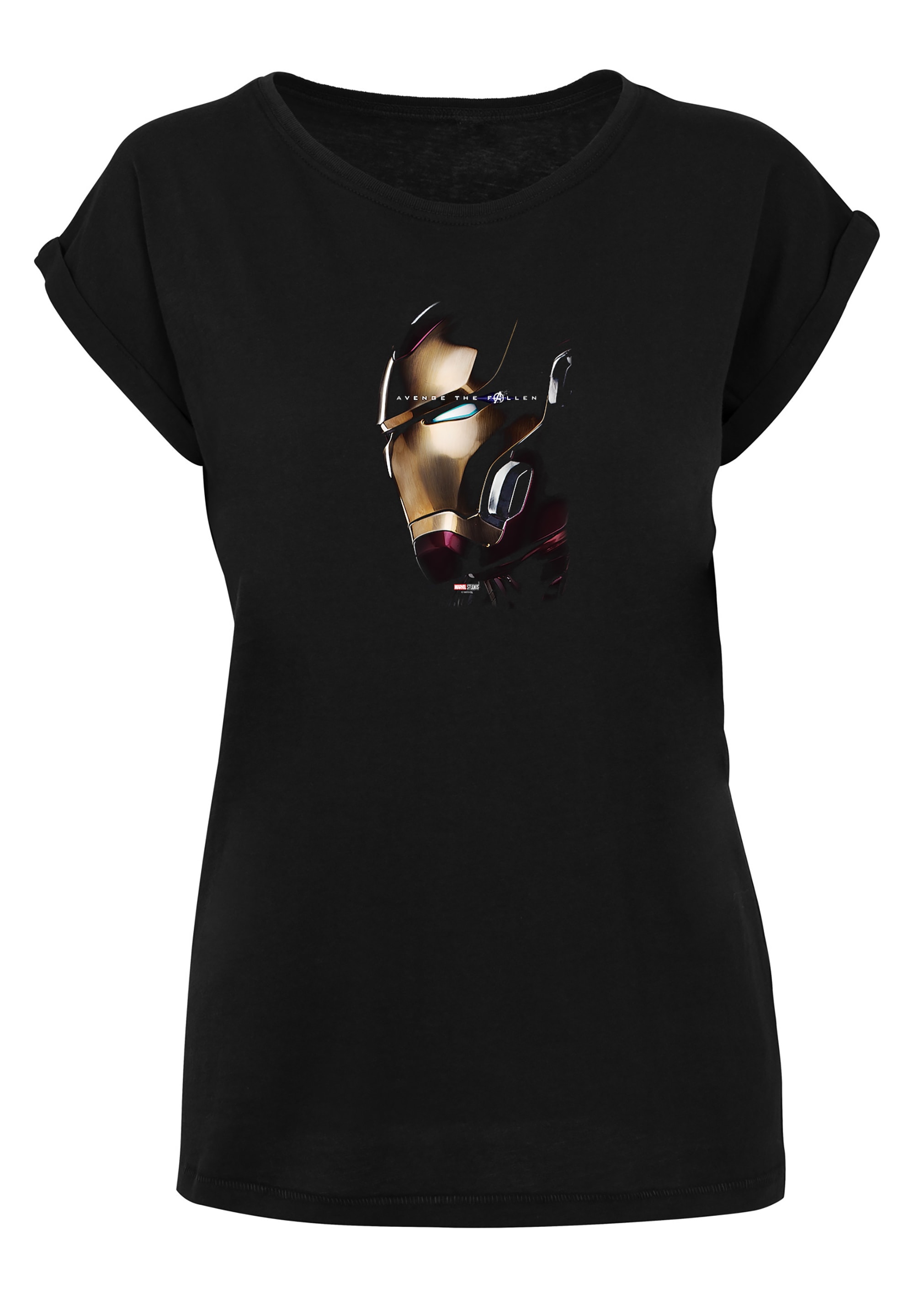 F4NT4STIC T-Shirt »Marvel Avengers Endgame Avenge The Fallen Iron Man«, Damen,Premium Merch,Regular-Fit,Kurze Ärmel,Logo Print