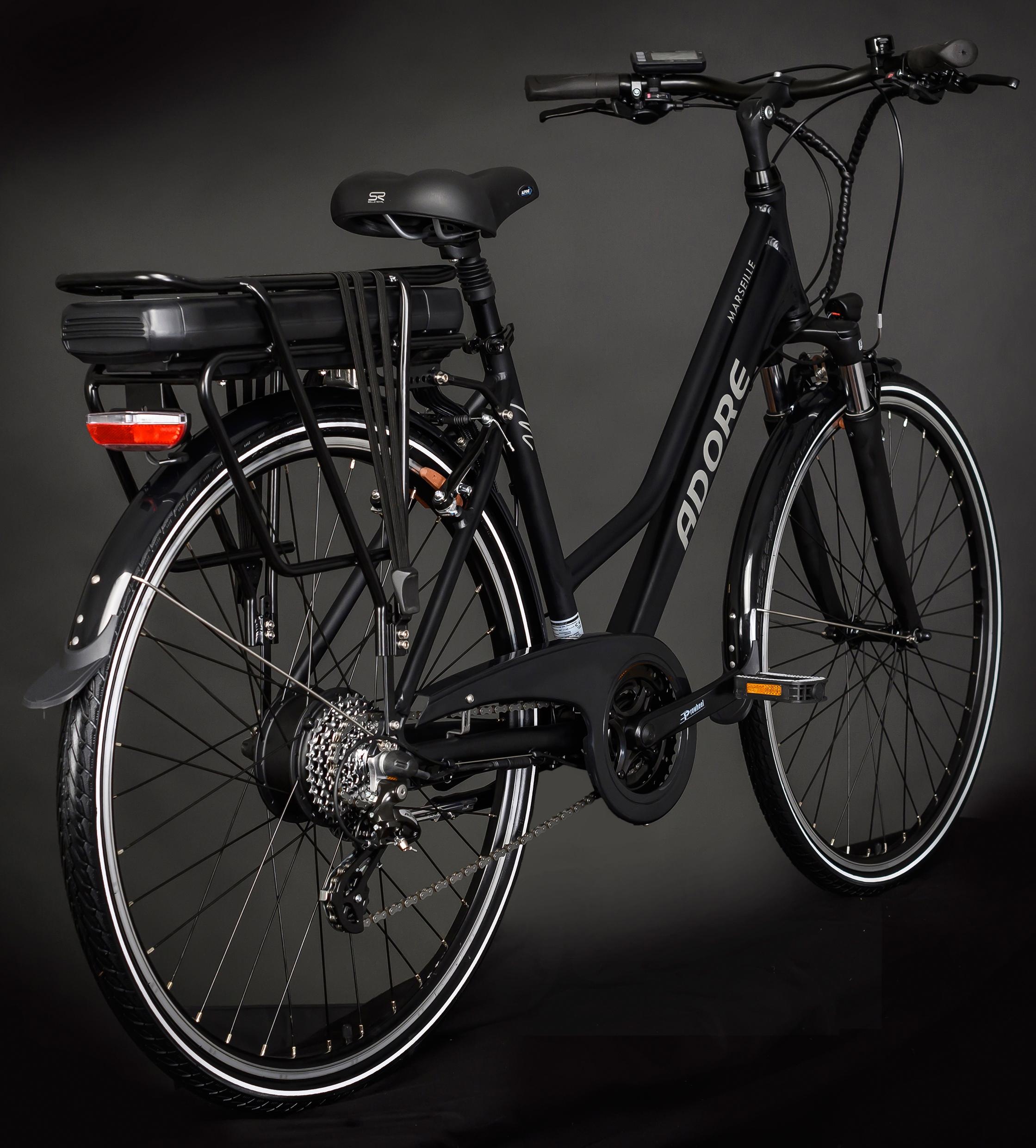 Adore E-Bike »Partnerset Marseille«, 24 Gang, Shimano, Altus, Heckmotor 250 W, (Spar-Set, 2 tlg.), Akku PHYLION Li-Ion 36V / 13Ah / 468Wh, Pedelec