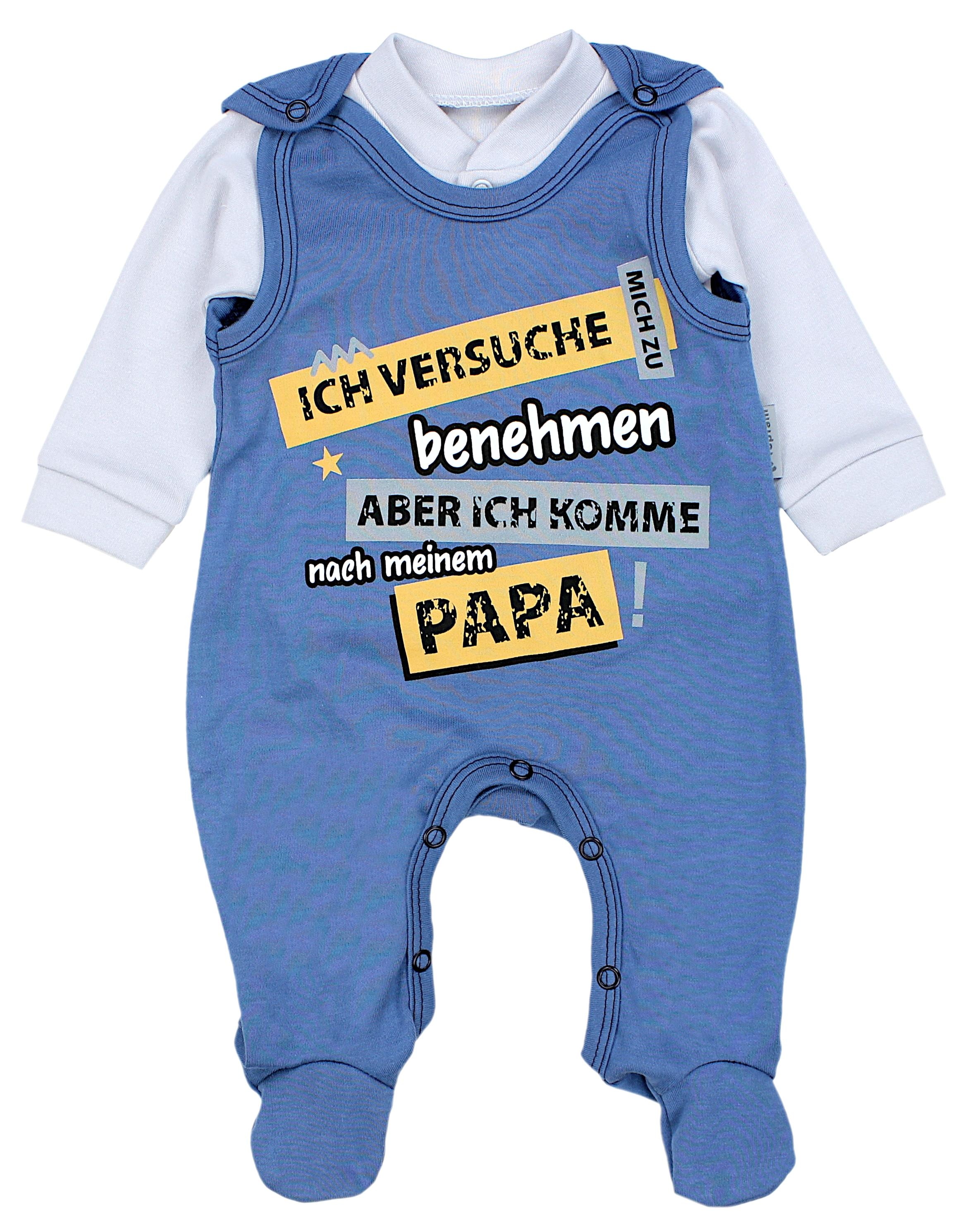 TupTam Strampler "Strampler Baby Strampler Set mit Spruch"