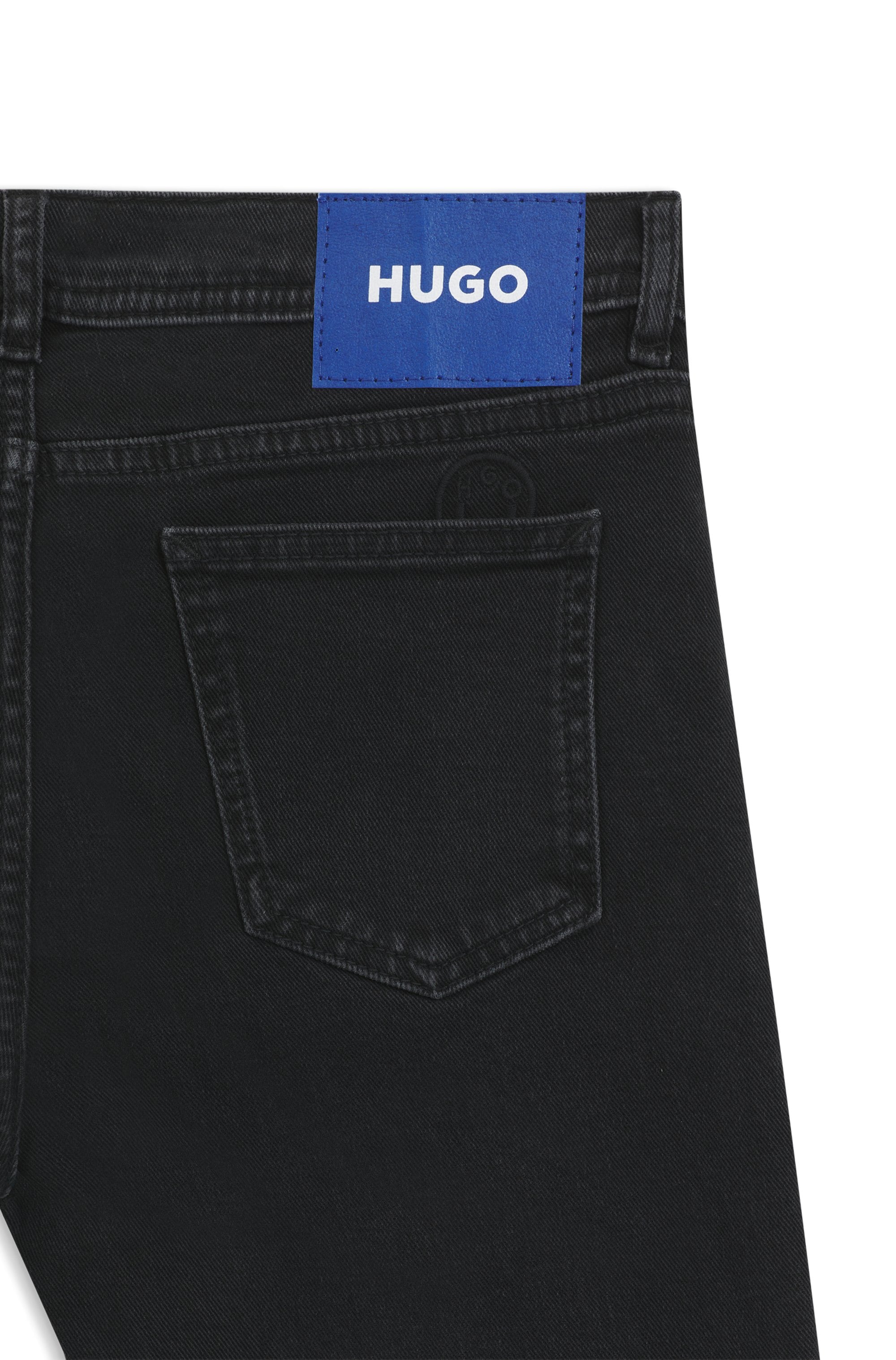 HUGO Blue Bootcut-Jeans »Getti«, Ausgestelltes Bein, elastisches Denim