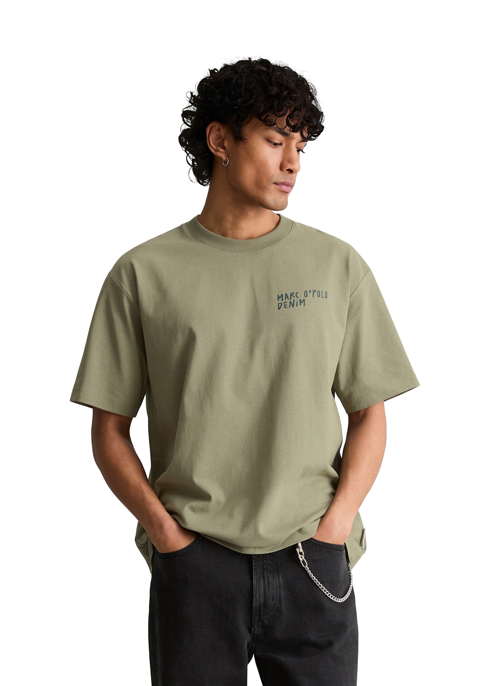 Marc OPolo DENIM T-Shirt "mit Rückenprint" günstig online kaufen