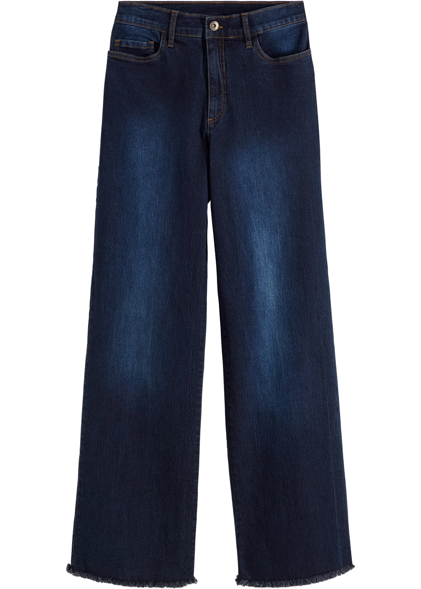 bonprix Weite Jeans »Wide-Leg-Jeans, High Waist« Wide-Leg-Jeans, High Waist