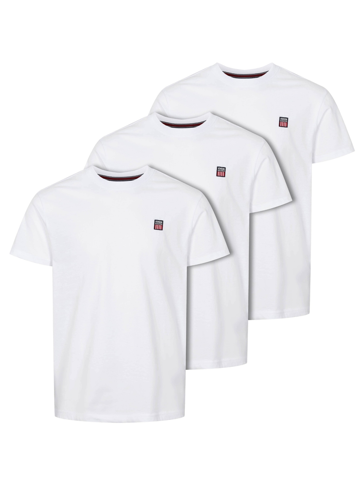 VINSON "VINSON 3-pack T-shirt VMMassimo"