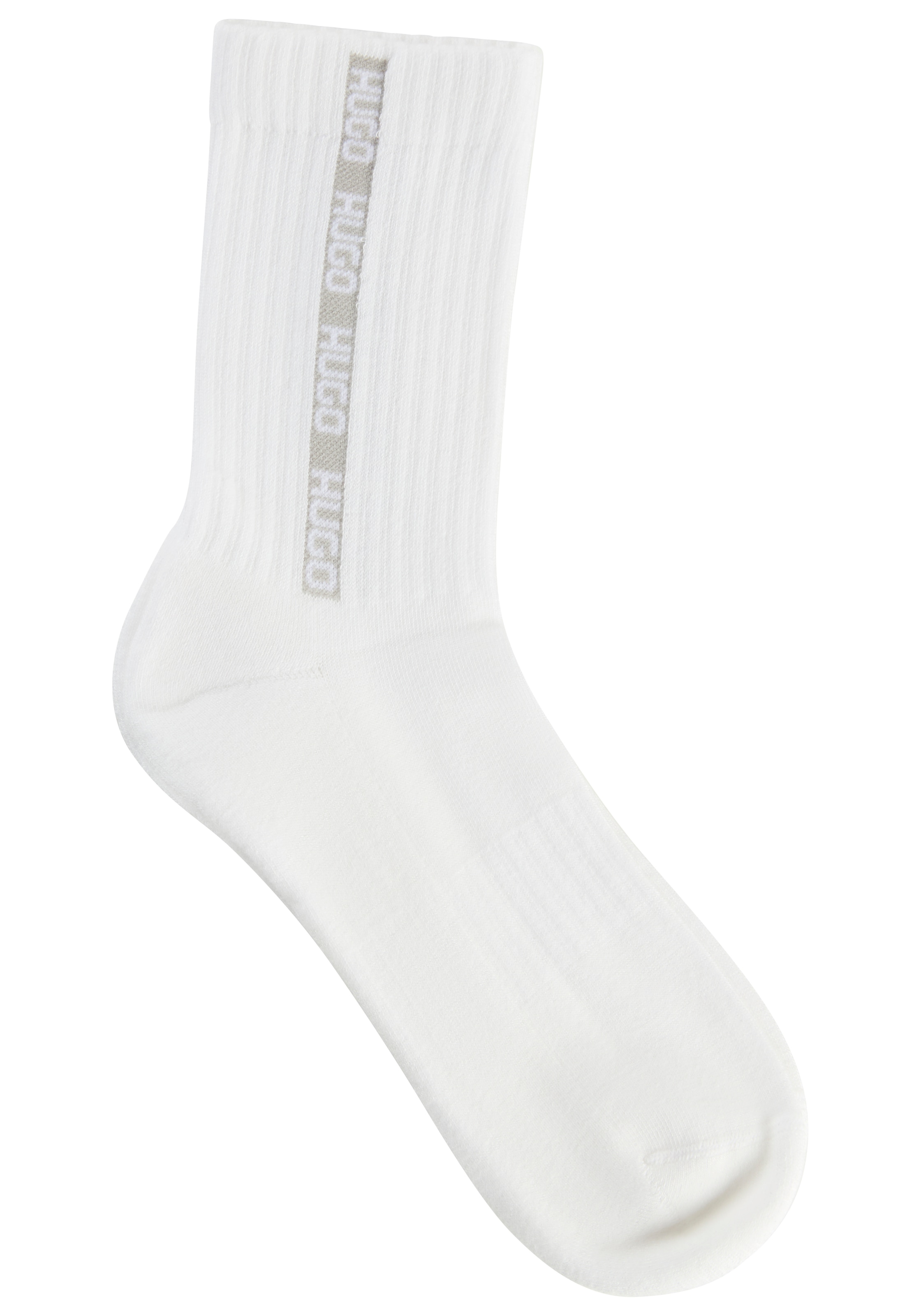 HUGO Underwear Basicsocken "3P QS RIB TAPE MD", mit Rippdetails günstig online kaufen