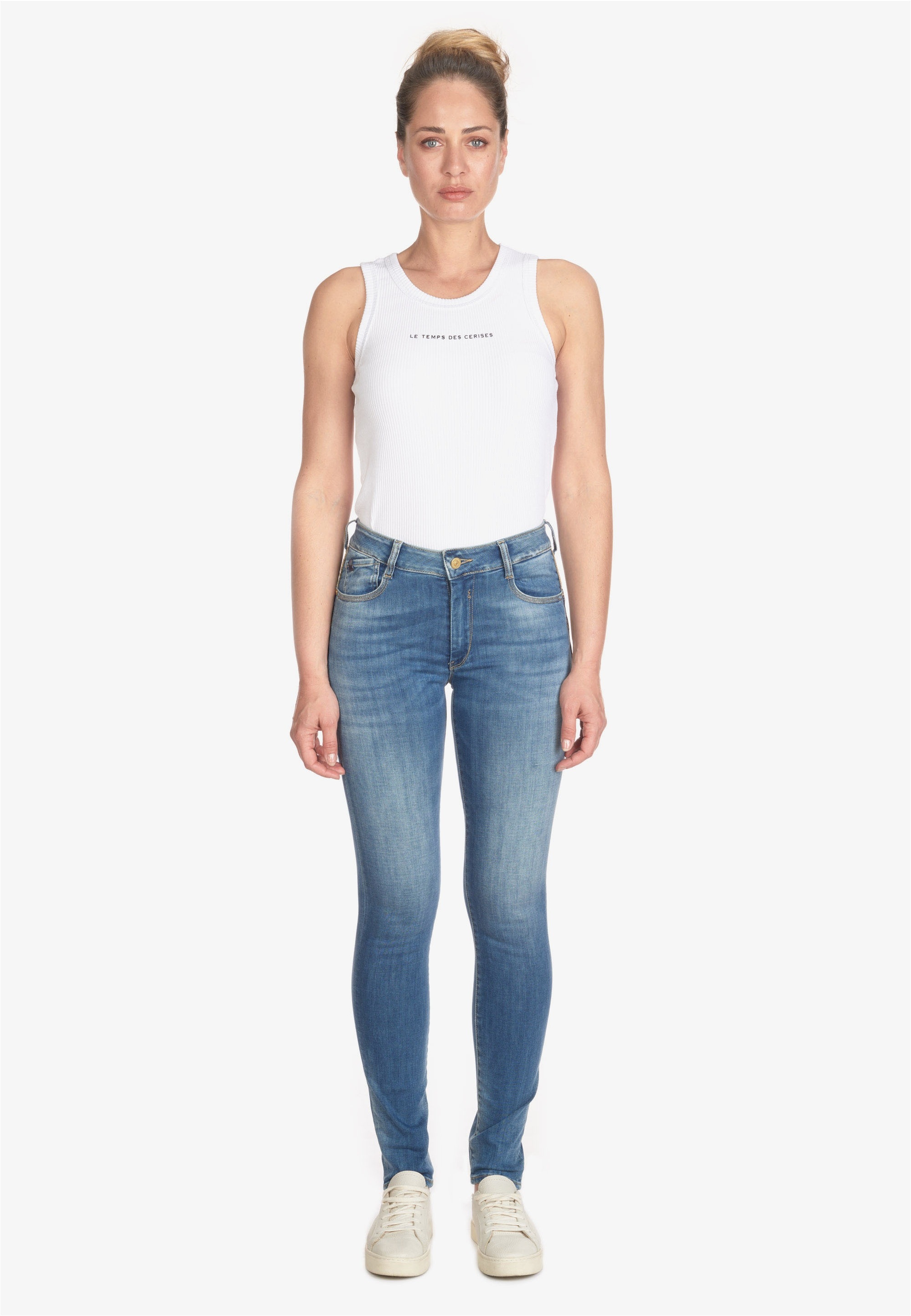 Le Temps Des Cerises Slim-fit-Jeans »PULPHIGH«, mit hohem Bund und Slim Fit-Schnitt