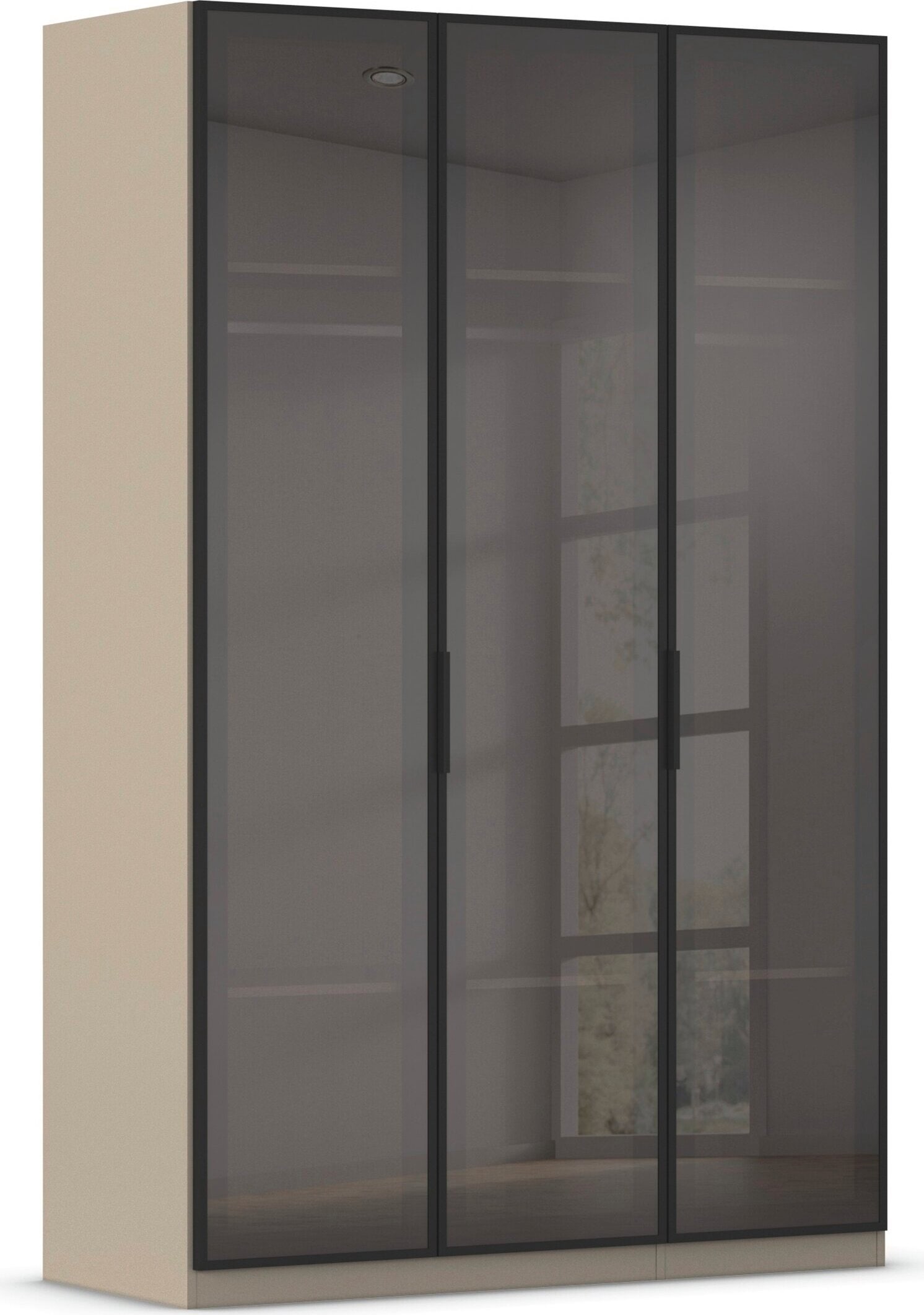 OTTO home Kleiderschrank "Schrank Möbel Schlafzimmer Garderobe Mietswohnung WELTNEUHEIT NYLLA" PATENTIERTES SCHNELLMONTAGESYSTEM mit Glasrahmentüren MADE IN GERMANY