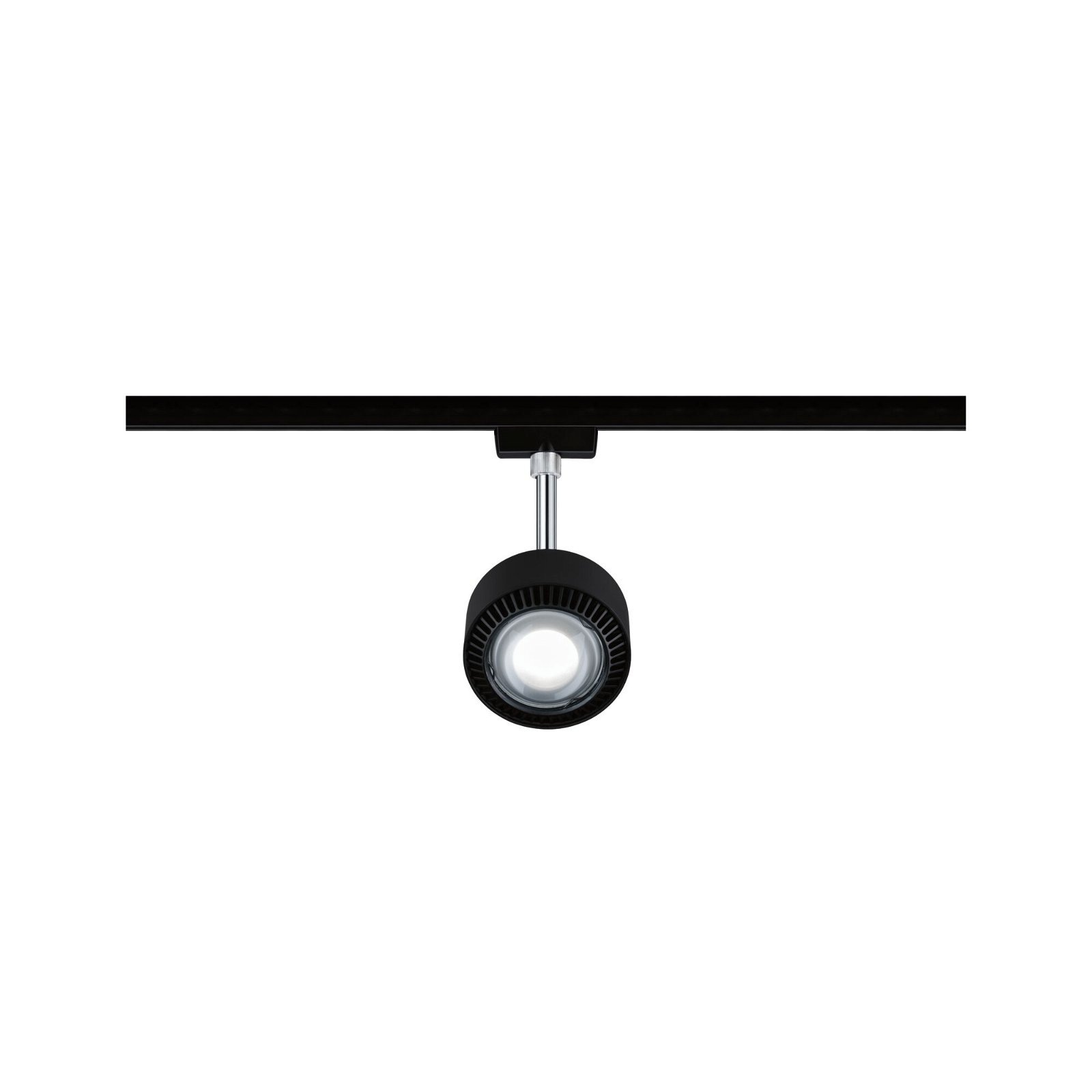 Paulmann Schienensystem-Leuchten »URail Schienenspot Aldan 533,8lm 8W 4000K 230V Schwarz matt, Schwarz«, dimmbar Einzelspot