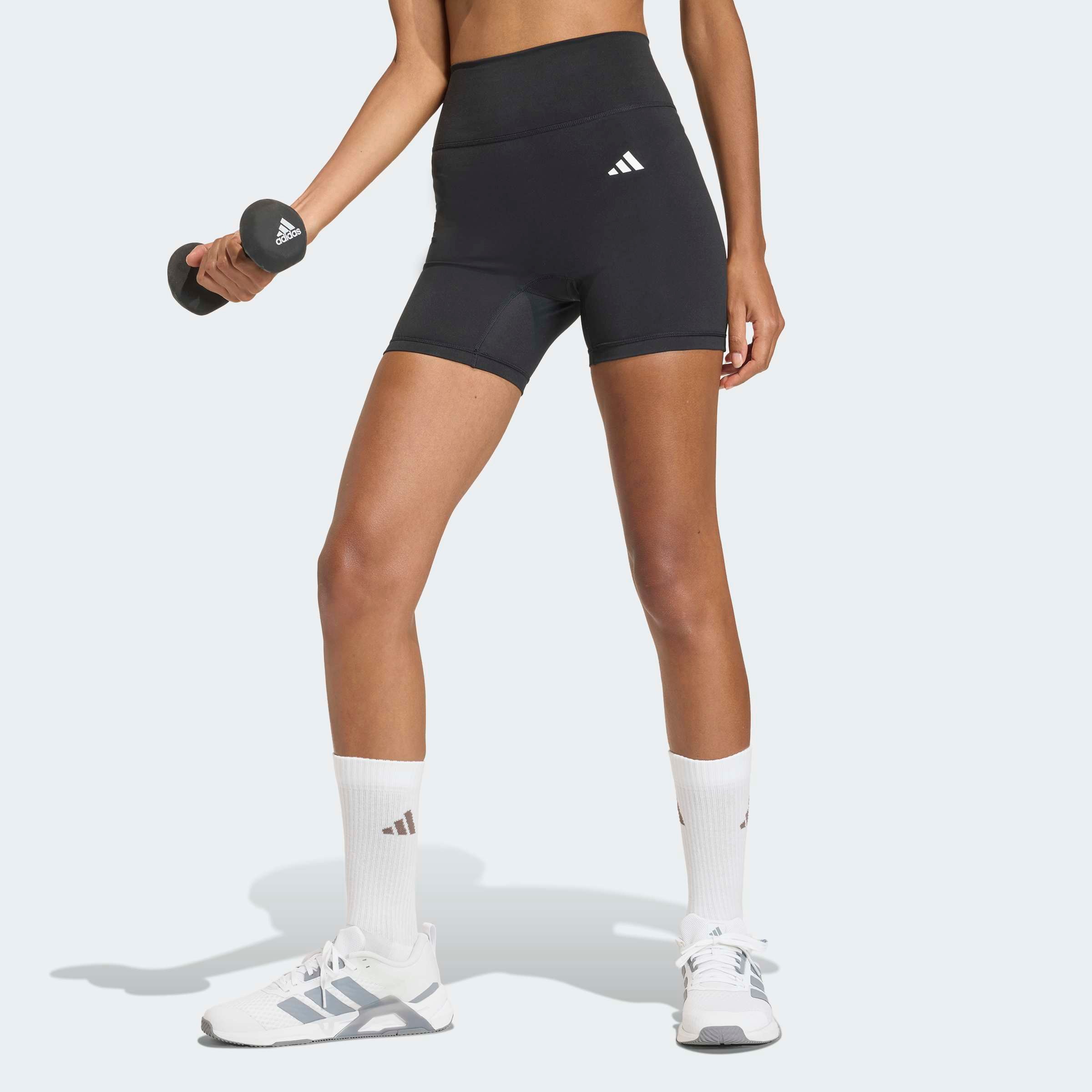 adidas Performance Shorts »OPTIME ESSENTIALS WORKOUT KURZE LEGGINGS«  für Erwachsene, mit sportlichem Stil