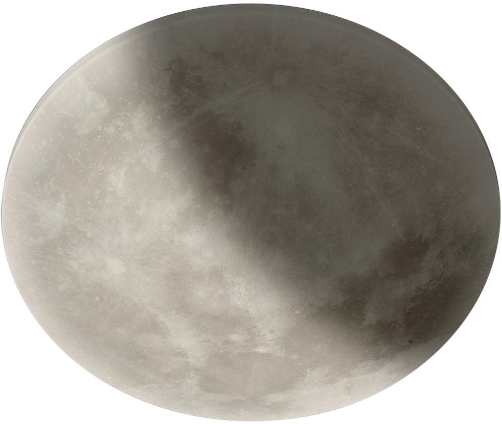 TRIO Leuchten LED Deckenleuchte »Lunar« LED-Board 1 Stk. Warmweiß "Mondleuchte" Fernbedienung,integrierter Dimmer,Nachtlicht