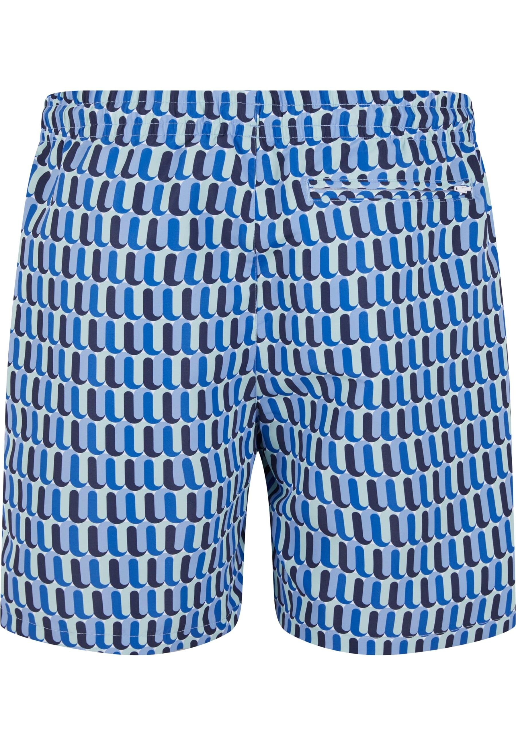 URBAN CLASSICS Badeshorts »Urban Classics Herren Pattern Swim Shorts«