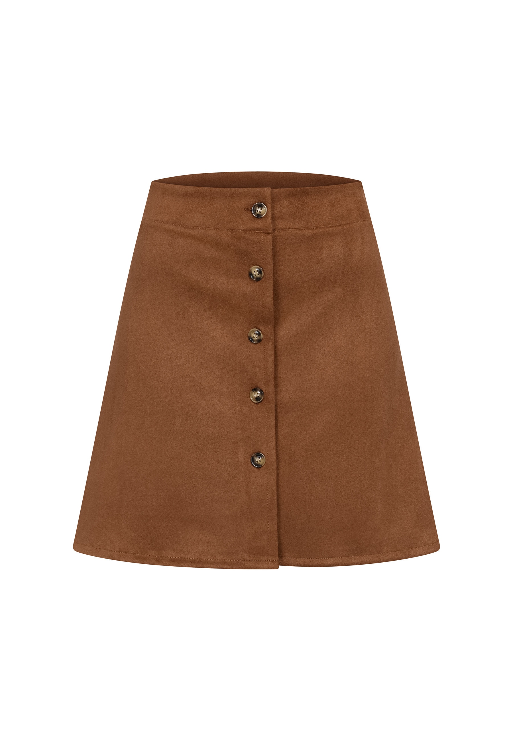 CLOUD 5IVE Minirock "CLOUD 5IVE Velour Look Skirt" 1