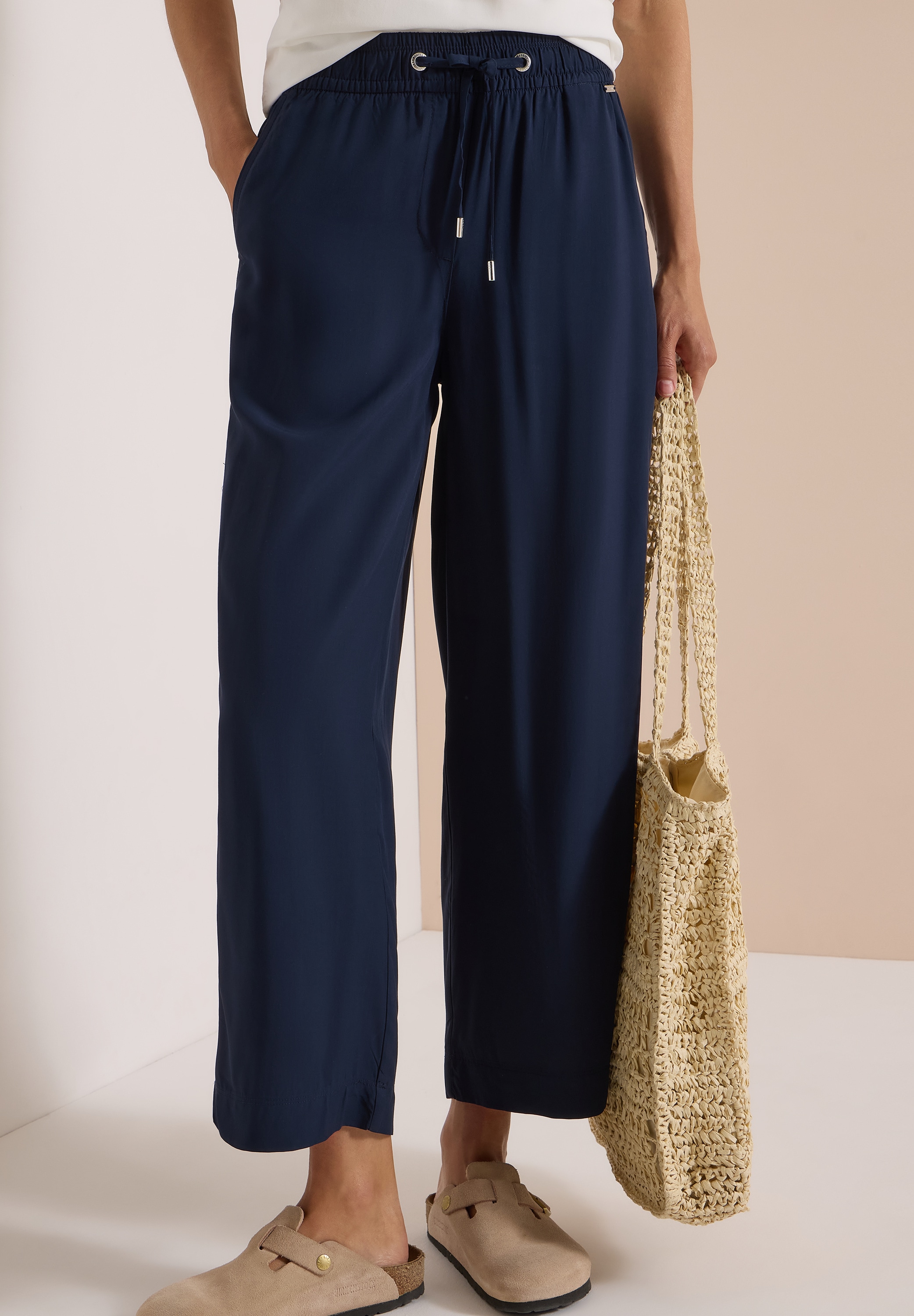 Cecil 3/4-Hose mit Wide Legs
