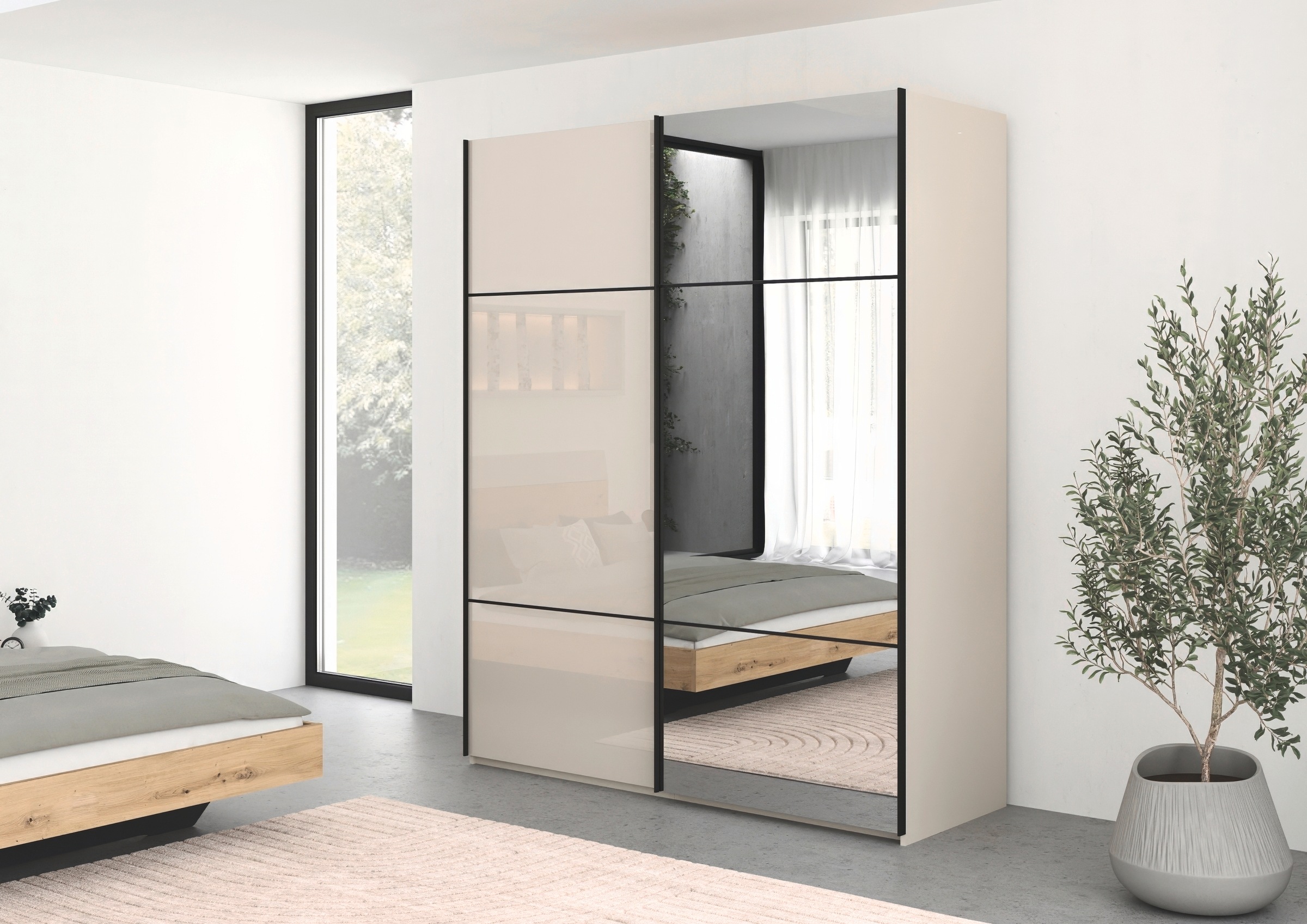 rauch Schwebetürenschrank "Kleiderschrank Schrank Garderobe Schlafzimmersch günstig online kaufen