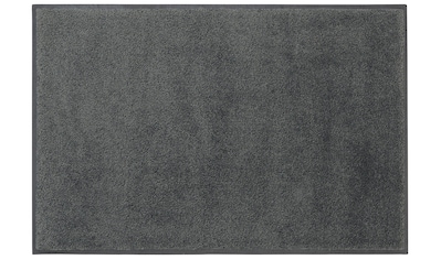 andas Fußmatte »Lavea«, rechteckig, 9 mm Höhe, Schmutzfangmatte, Uni Farben, In- und... kaufen