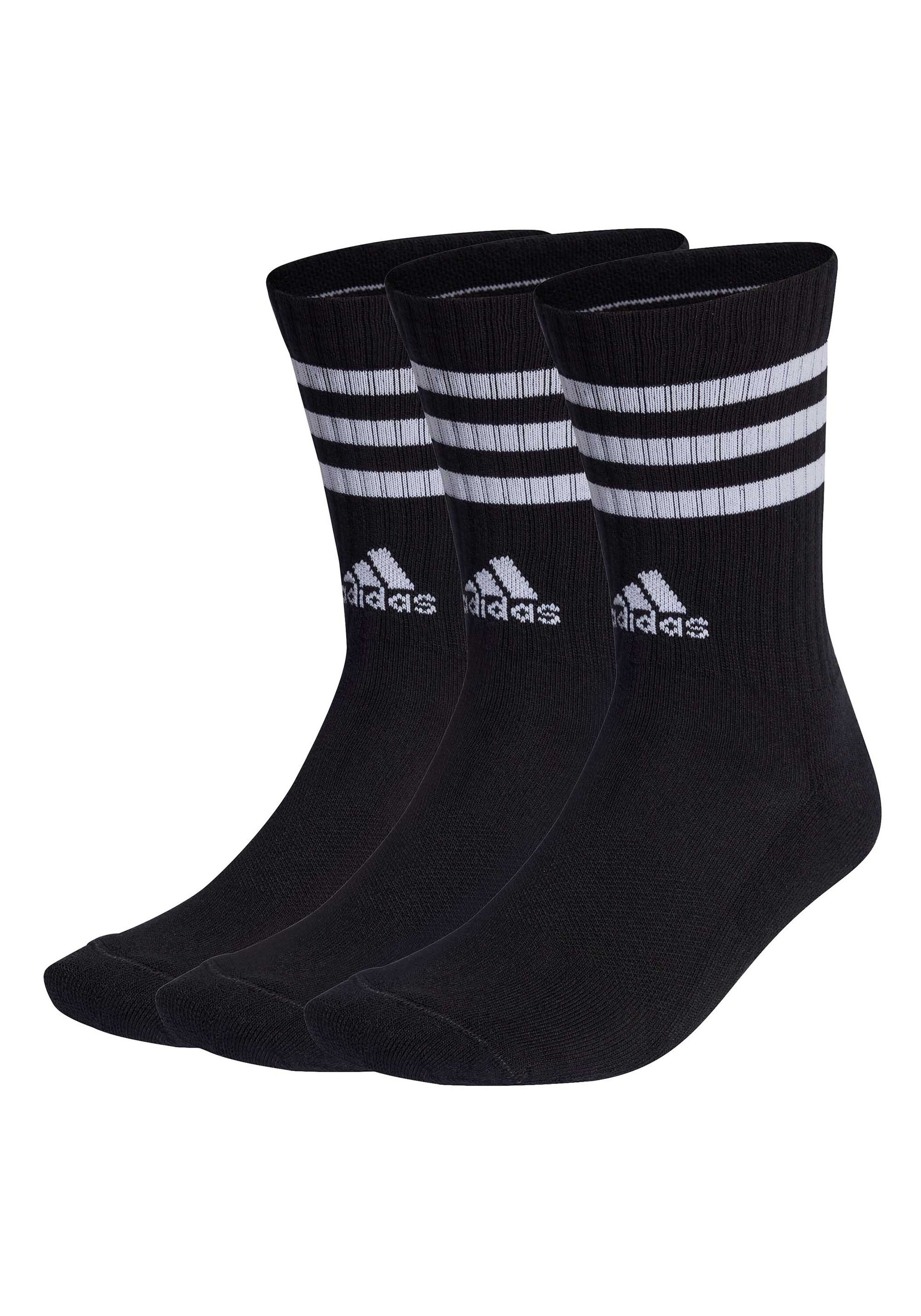 adidas Originals Kurzsocken "Socken 3-Streifen Cushioned Crew 6er Pack" günstig online kaufen