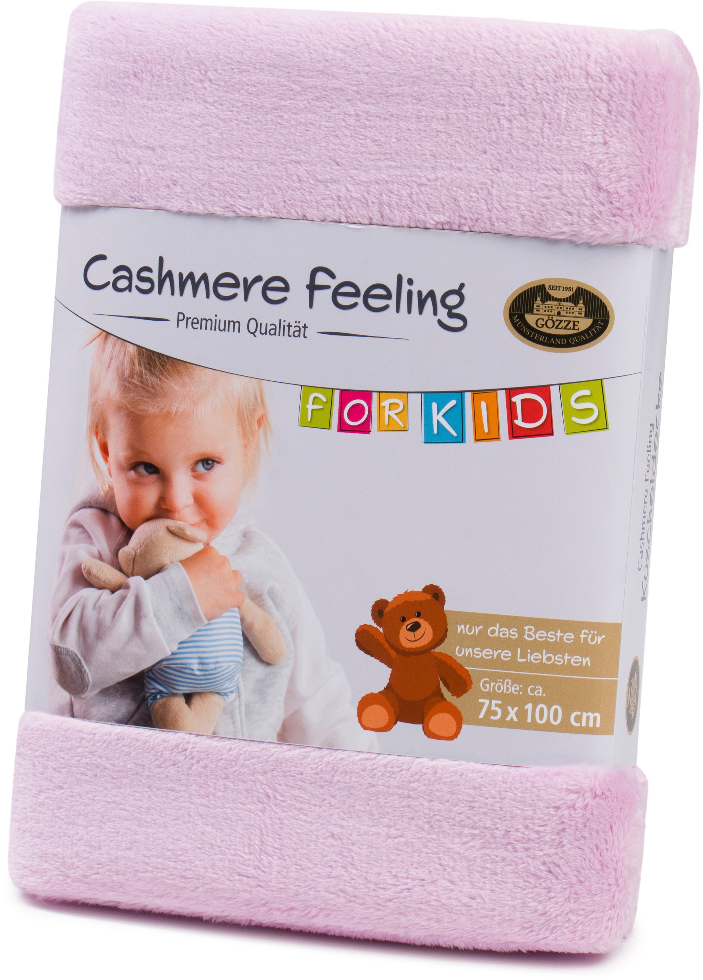 Gözze Kinderdecke »Premium Cashmerefeeling«, kuschelig warm