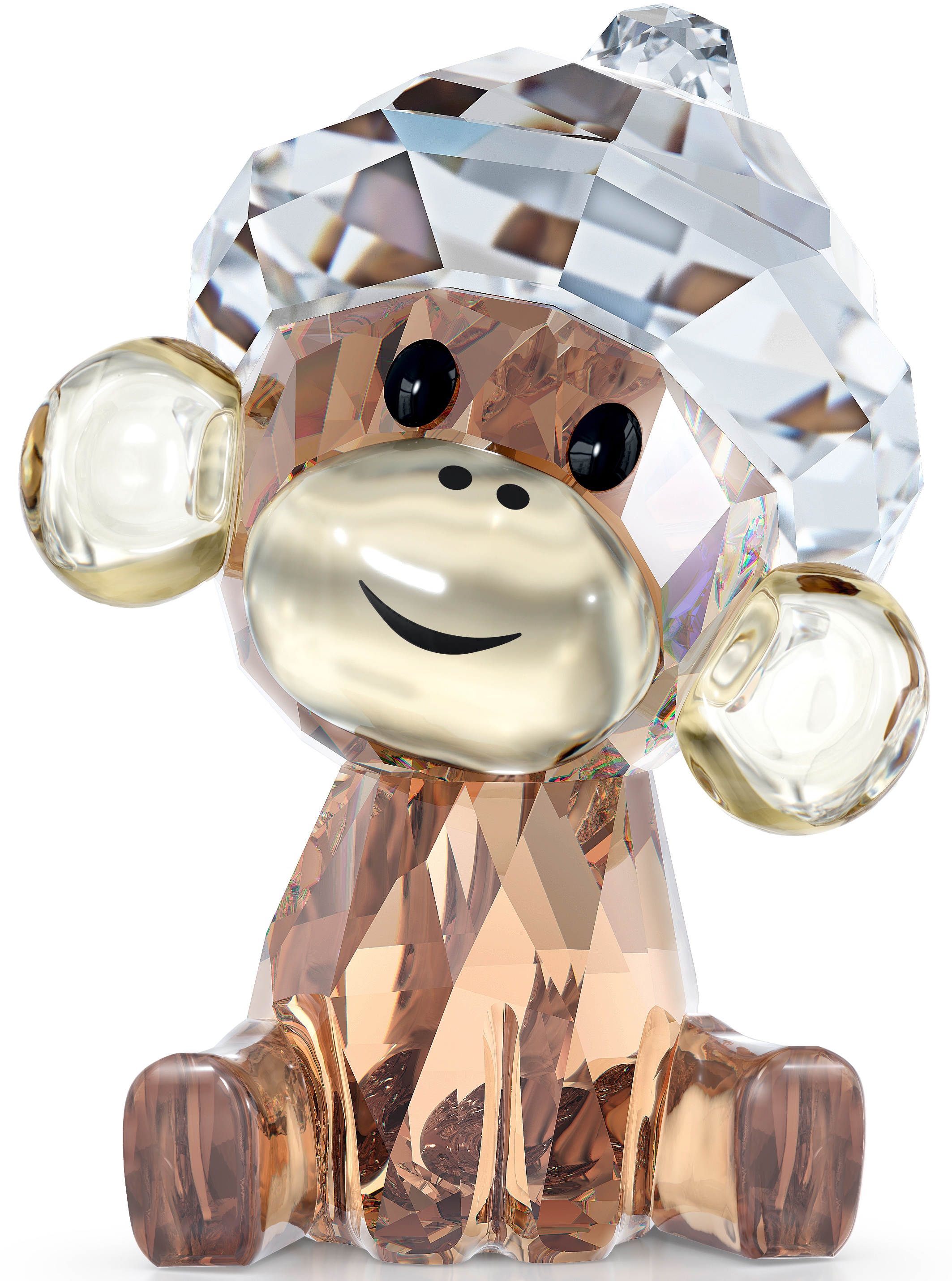 Swarovski Dekofigur »Kristallfigur Affe, Cheeky BAUR Animals Baby Swarovski® 5619227«, der Kristall 