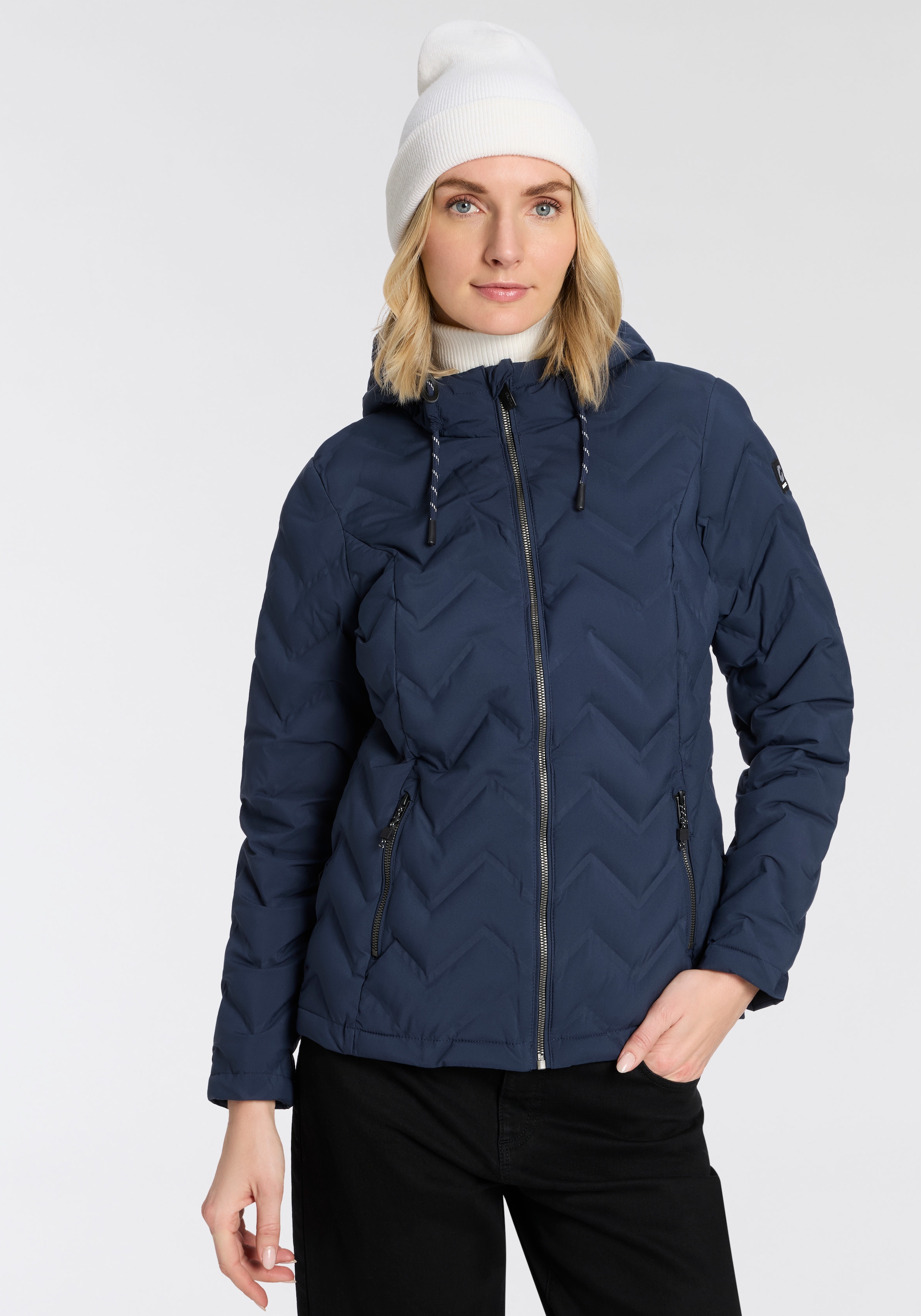 Killtec Steppjacke "KOW 23 WMN QLTD JCKT" wärmende Steppjacke, mit Seitentaschen mit Reißverschlüssen
