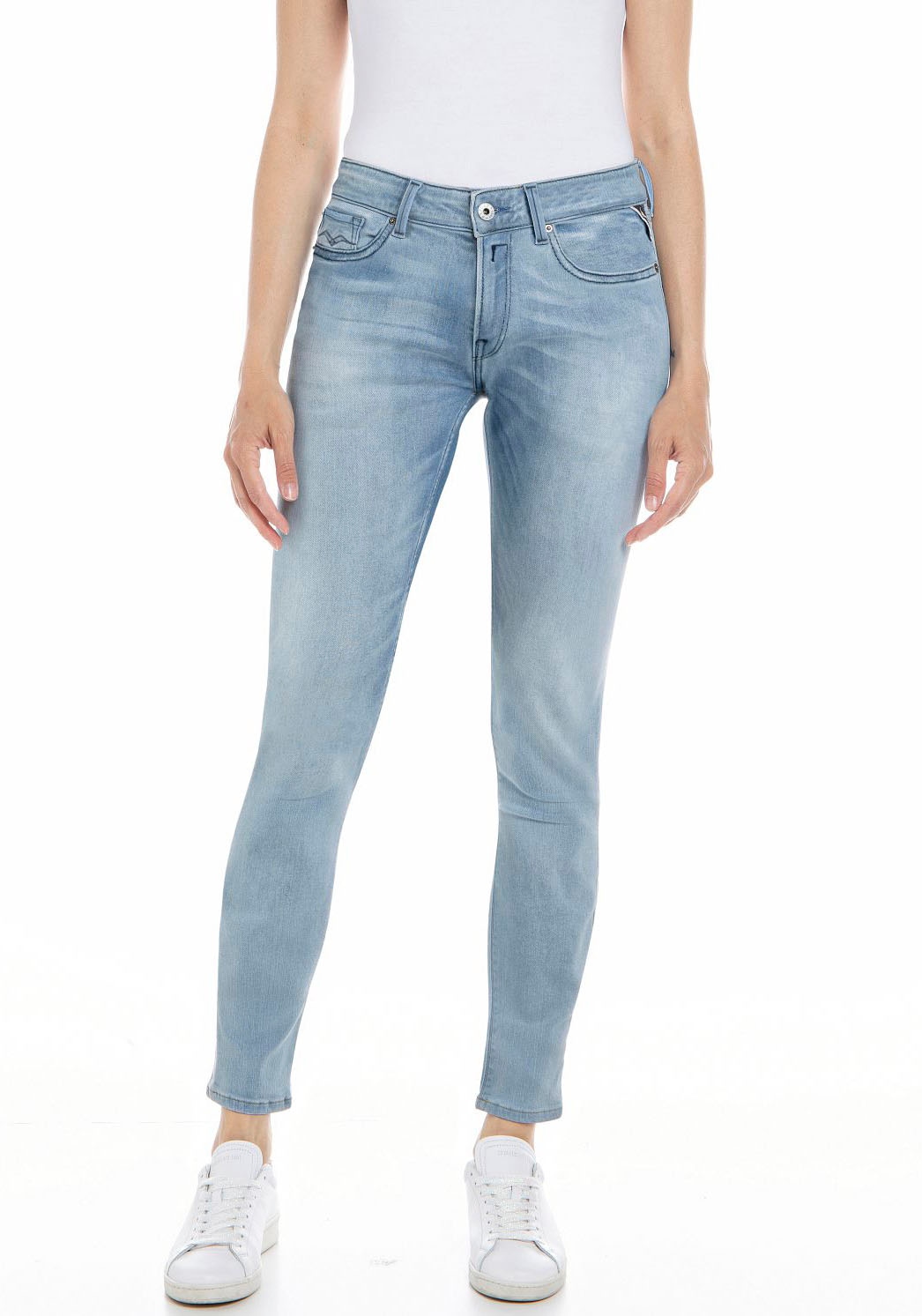 Replay 5-Pocket-Jeans "NEW LUZ Skinny Fit", in Ankle-Länge