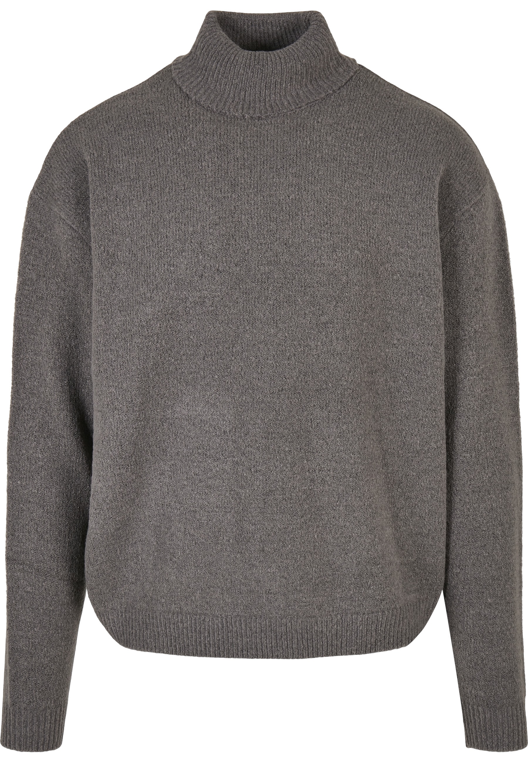 URBAN CLASSICS Rundhalspullover "Urban Classics Herren Oversized Roll Neck Sweater" 1 Stk.
