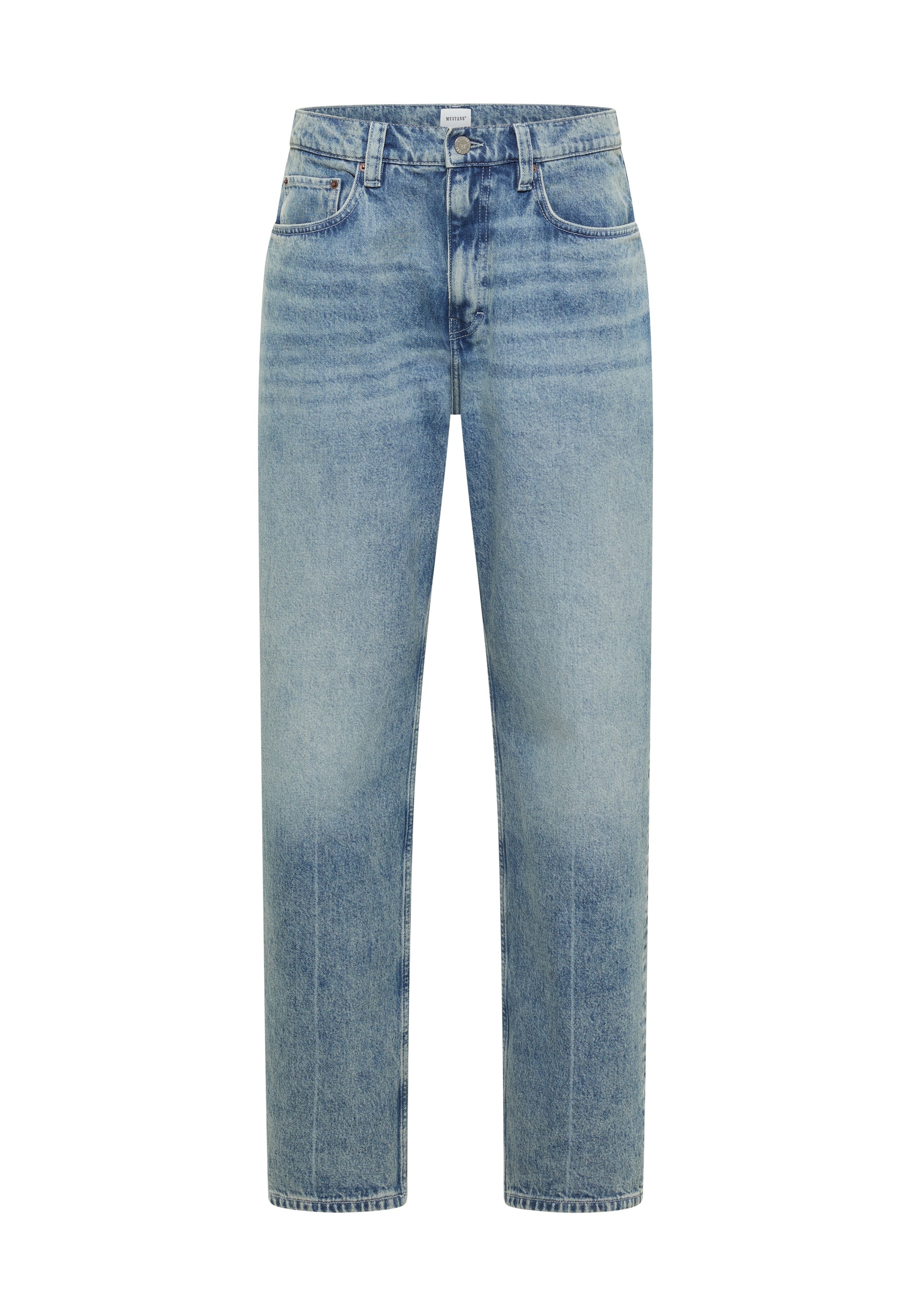 MUSTANG Straight-Jeans »Herren Jeff Relaxed Straight«