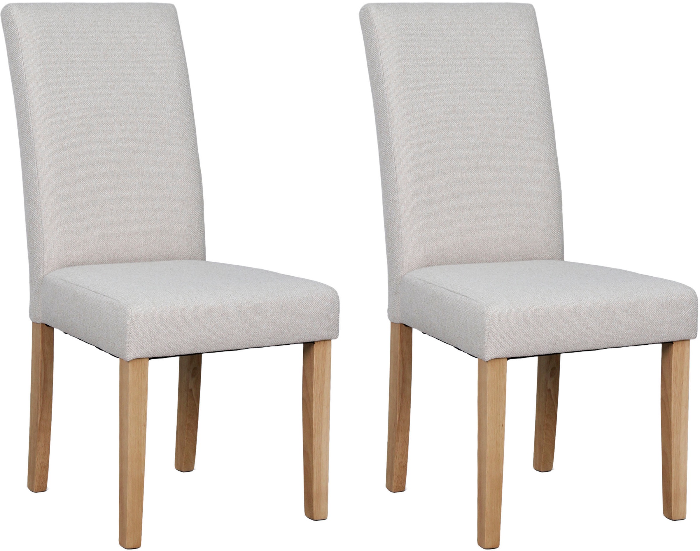 byLIVING Esszimmerstuhl "Elias" (Set) 2 Stk. Webstoff mit Massivholz - Gest günstig online kaufen