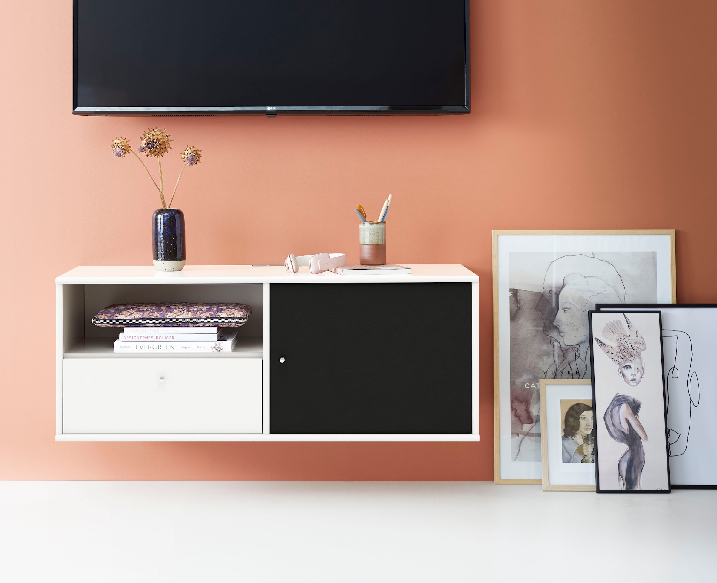Hammel Furniture TV-Board »Mistral Fernsehschrank, Medienmöbel, Hängend«, mit Tür mit...