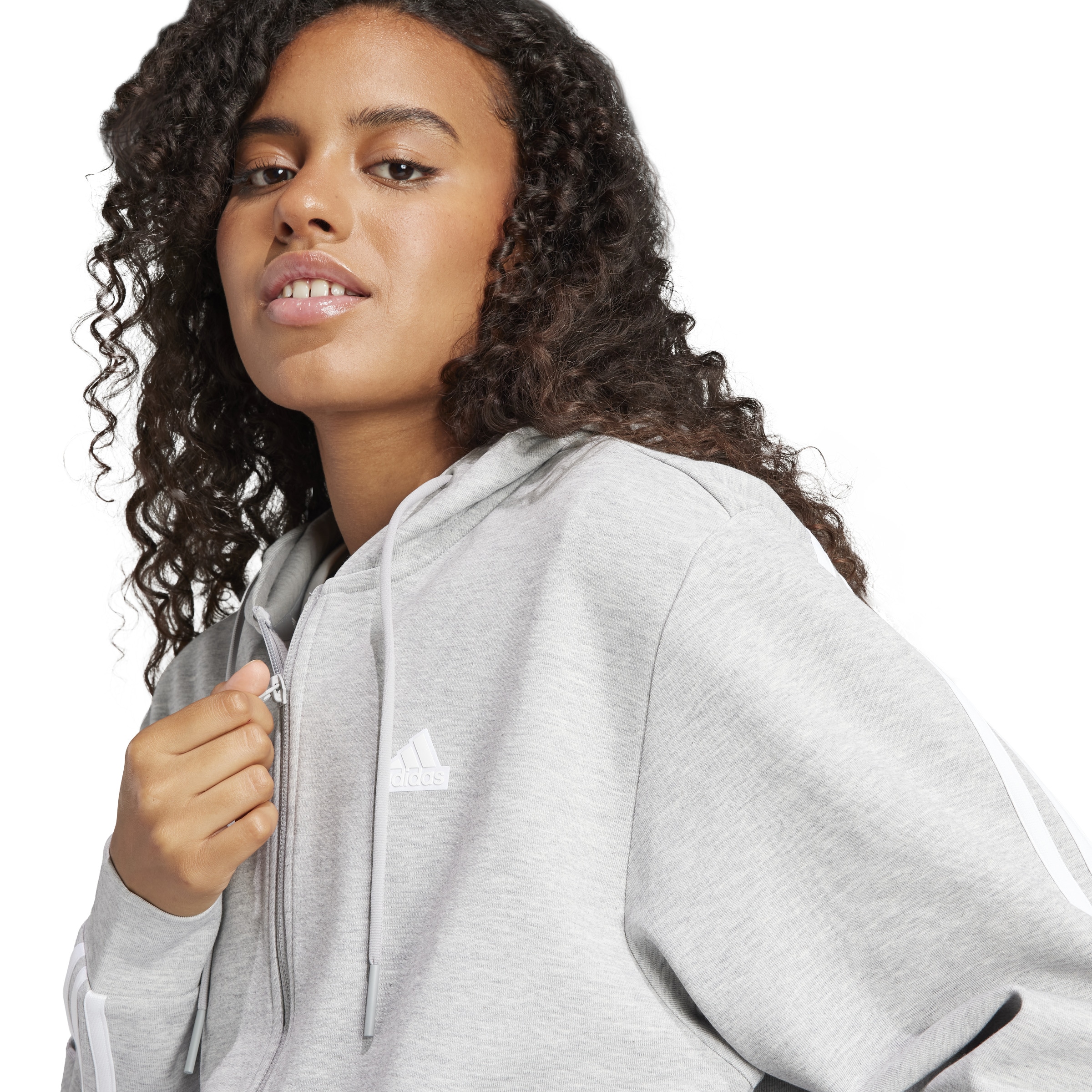 adidas Sportswear Kapuzensweatshirt »W FI 3S FZ HD«