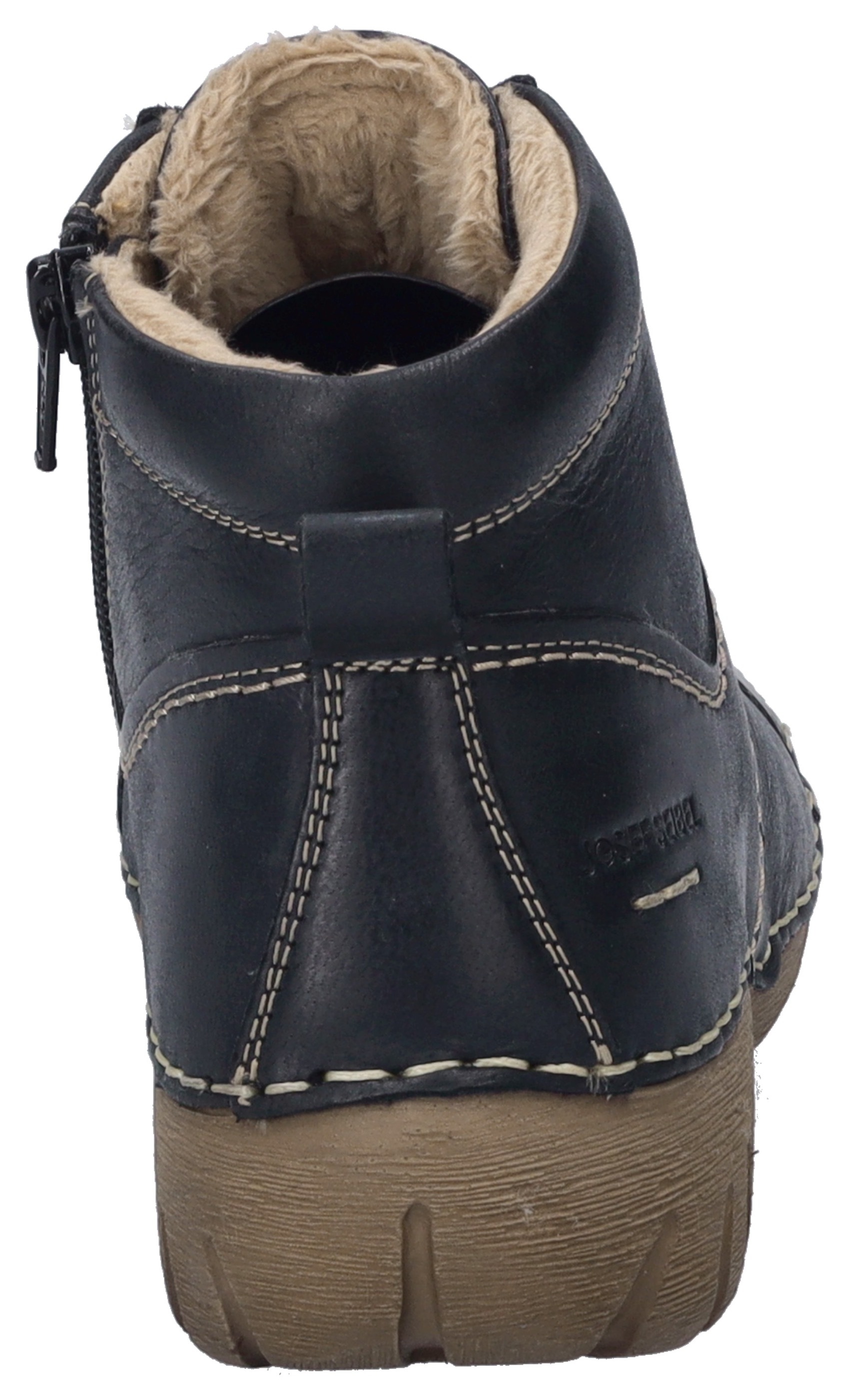 Josef Seibel Schnürstiefelette »Felicia 01«, Schnürboots, Sneaker, Freizeitschuh mit modischer Ziernaht