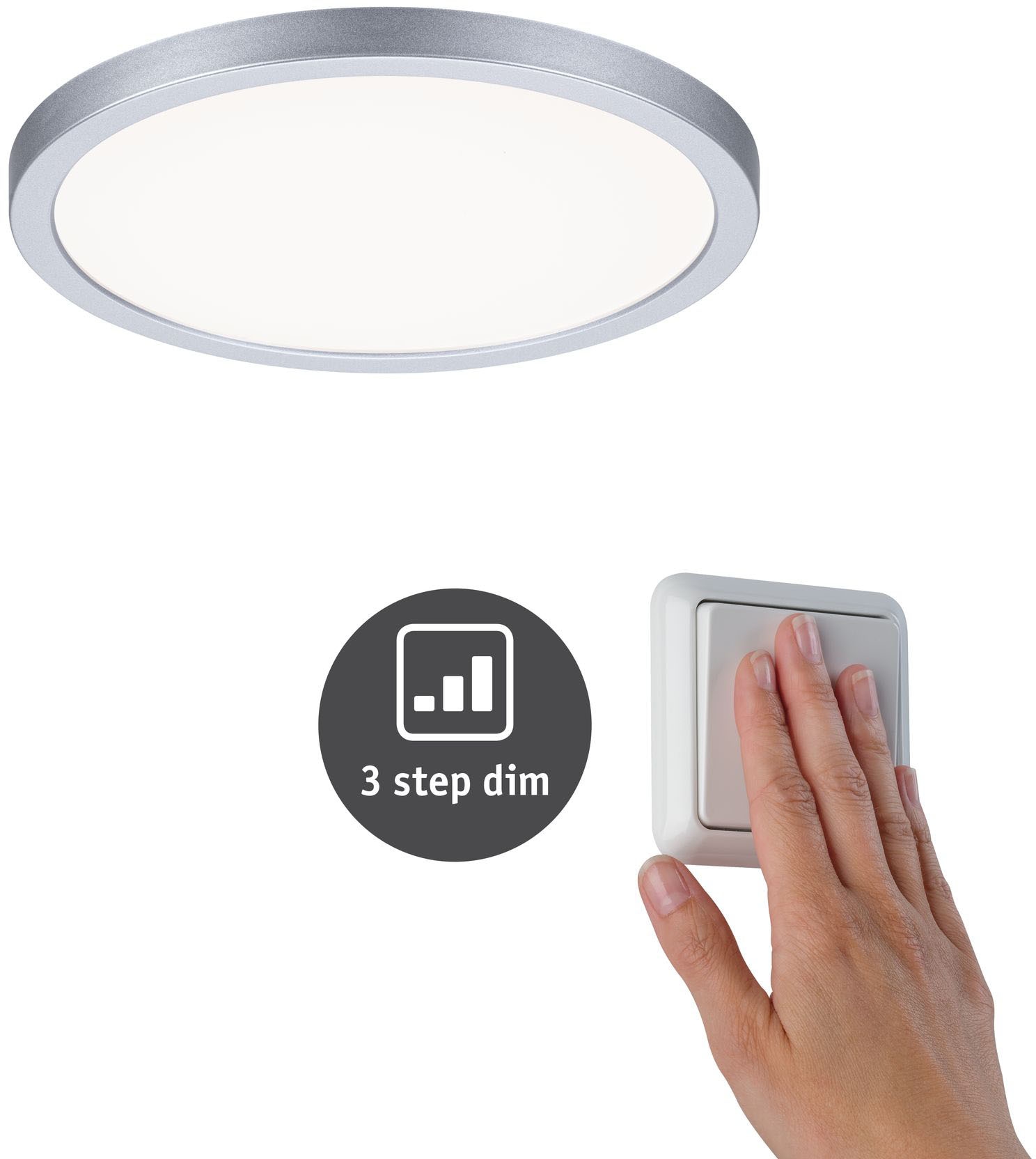 Paulmann LED Einbauleuchte »Areo« LED-Modul 1 Stk. Neutralweiß LED-Modul, 3-Stufen-dimmbar