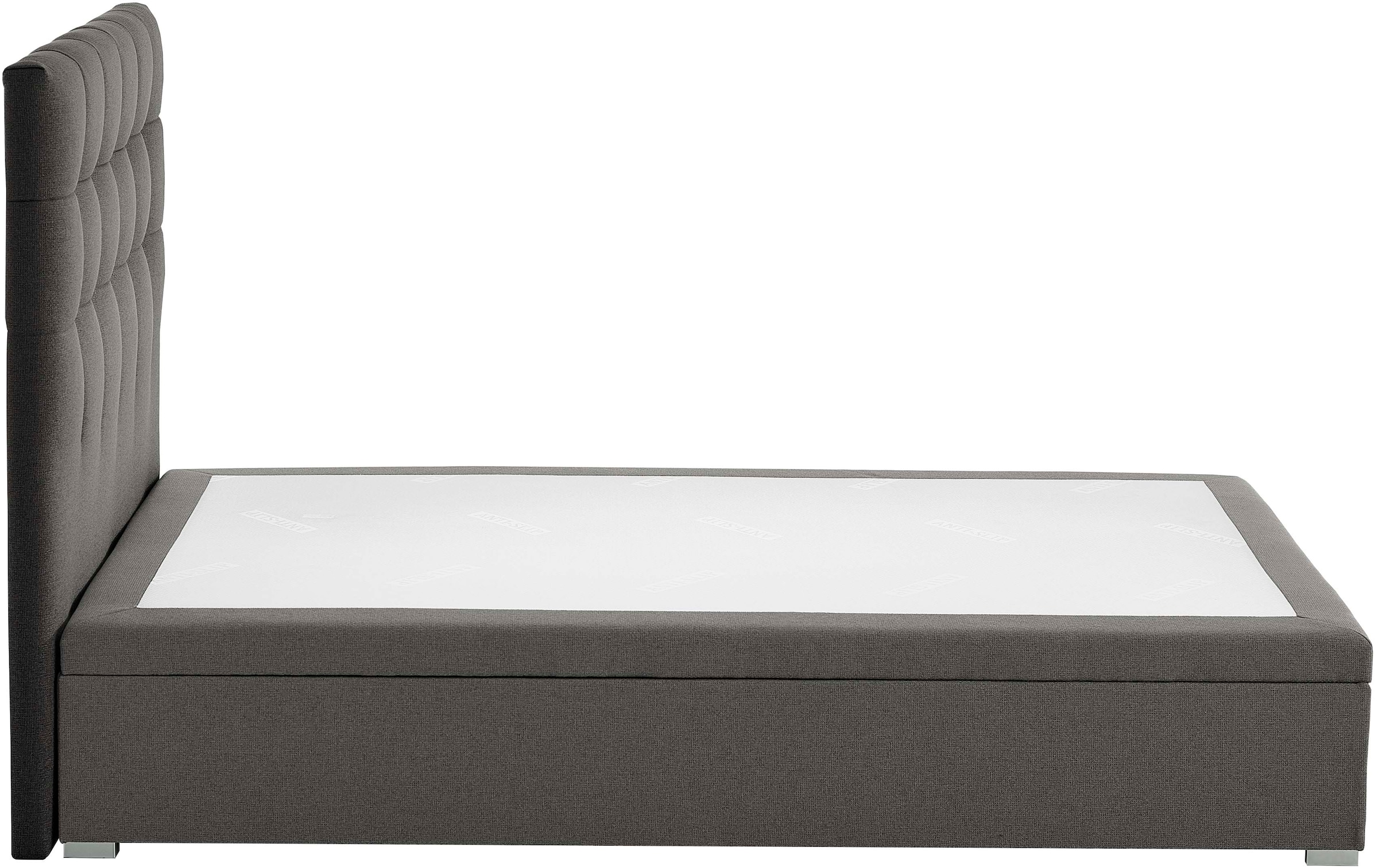 ATLANTIC home collection Boxbett »Riona, erweiterbar zu Doppel- und Familienbett«, wahlweise mit 120x200cm Taschen-Federkernmatratze oder ohne Matratze