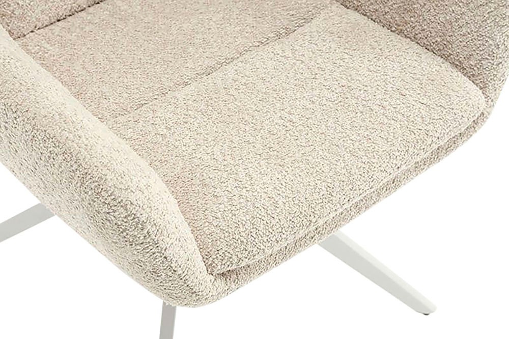 Esszimmerstuhl HOME AFFAIRE "Taragona", beige (natur, weiß, natur), H:88cm T:63cm, Metall, Stühle, Esszimmerstuhl, mit unterschiedlichen Beingestellen, Holz oder Metall 3