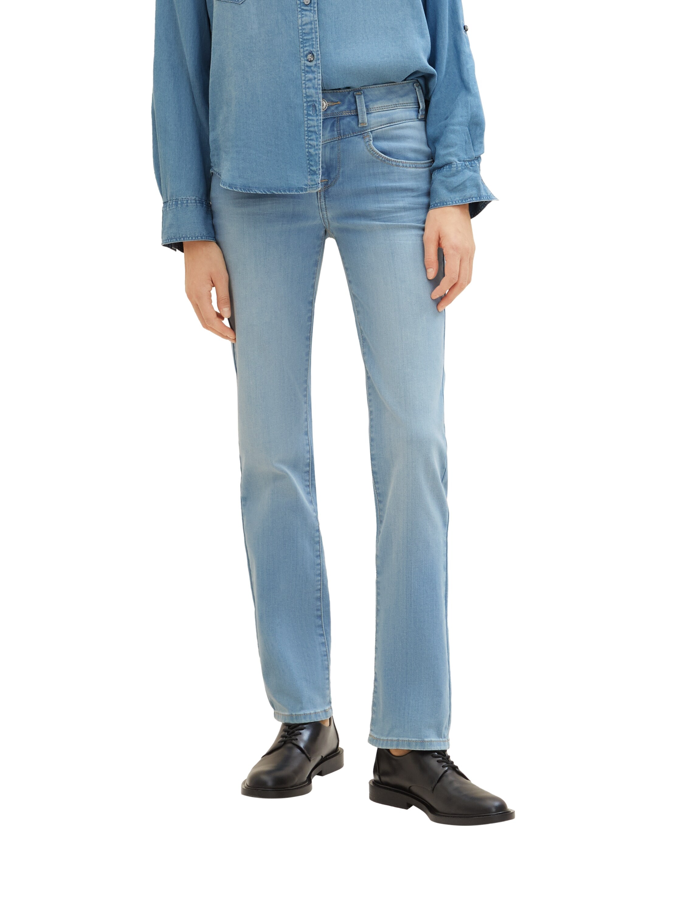 TOM TAILOR 5-Pocket-Jeans "Alexa Straight", mit Stretch