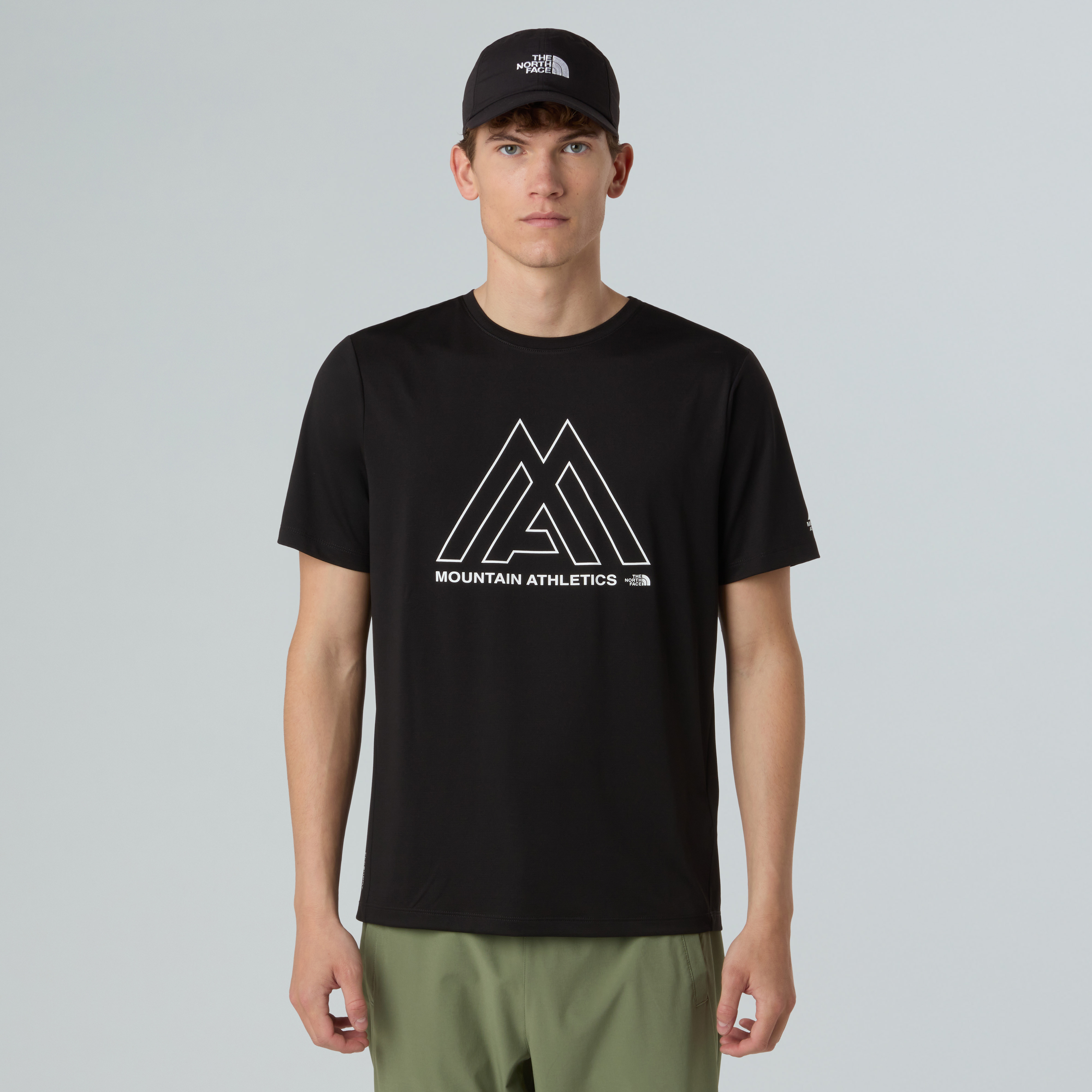 The North Face Funktionsshirt "M MA 24/7 SHORT SLEEVES TEE" Kurzarm-Design, mit Rundhalsausschnitt, pflegeleicht