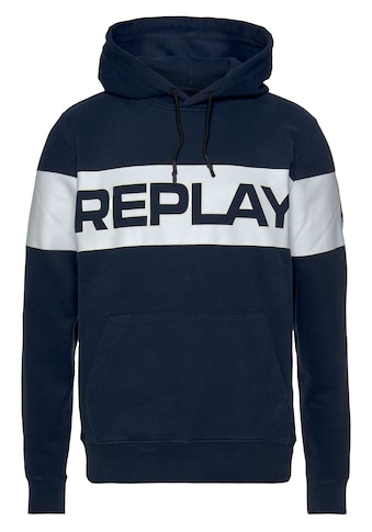 Replay Kapuzensweatshirt, mit großem Markenprint kaufen