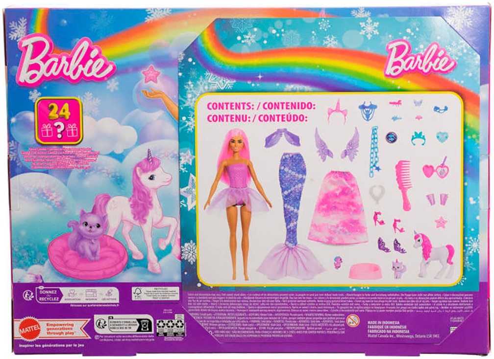 Barbie Spielzeug-Adventskalender »Barbie Fantasy«, ab 3 Jahren