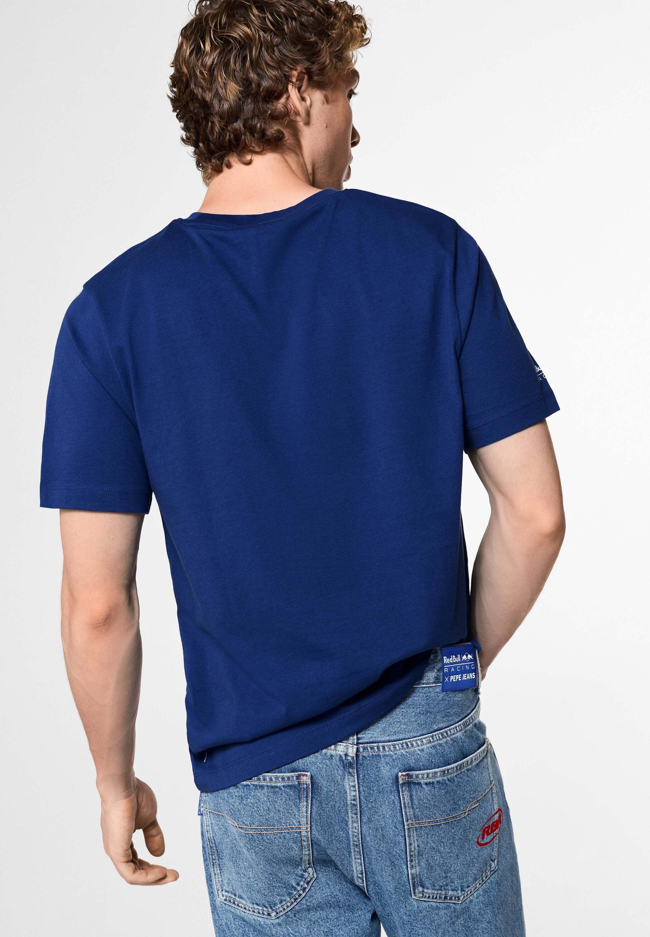 Red Bull Racing x Pepe T-Shirt »einfaches T-Shirt REFLECT LOGO TEE«