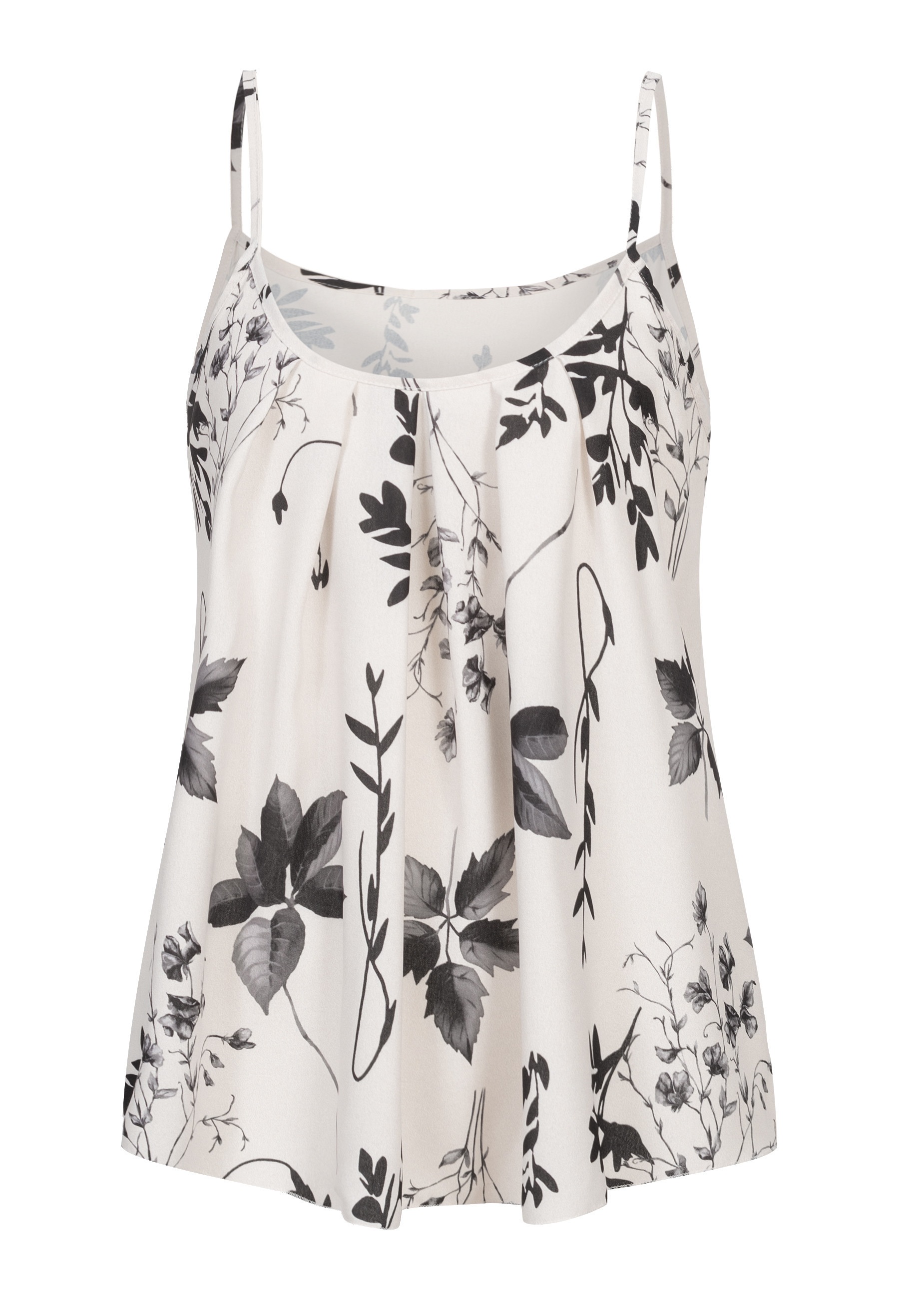 CLOUD 5IVE Muskelshirt "CLOUD 5IVE Top with ruffles and floral print" 1 Stk günstig online kaufen