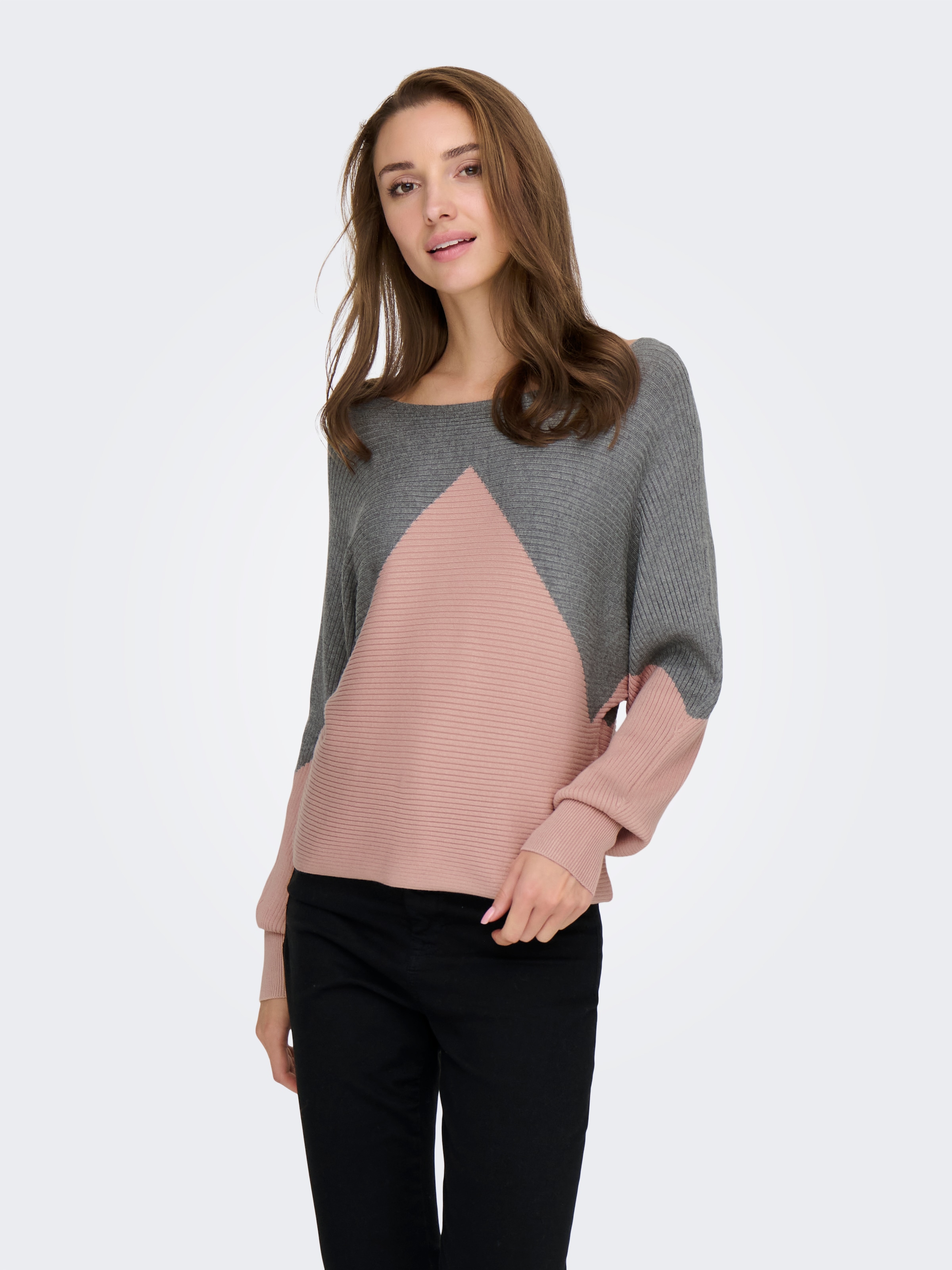 ONLY Strickpullover "ONLMADALINE LS BOAT NECK PULLOVER EX KNT" günstig online kaufen