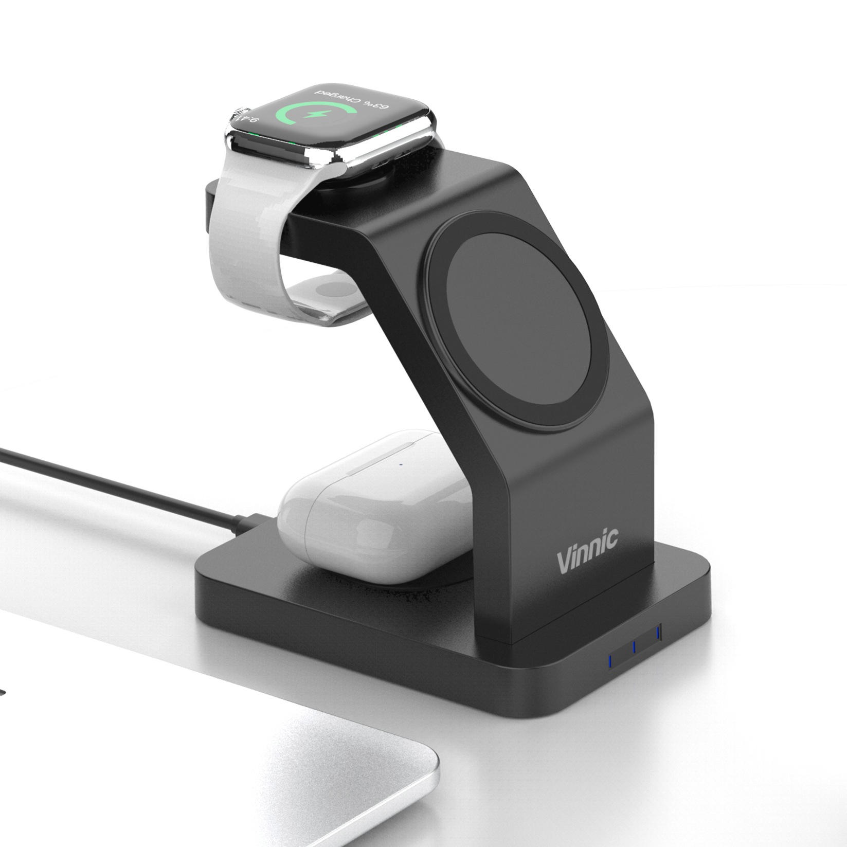 Vinnic Wireless Charger »ONTAKE 3-in-1 Magnetic Wireless Charging Dock«