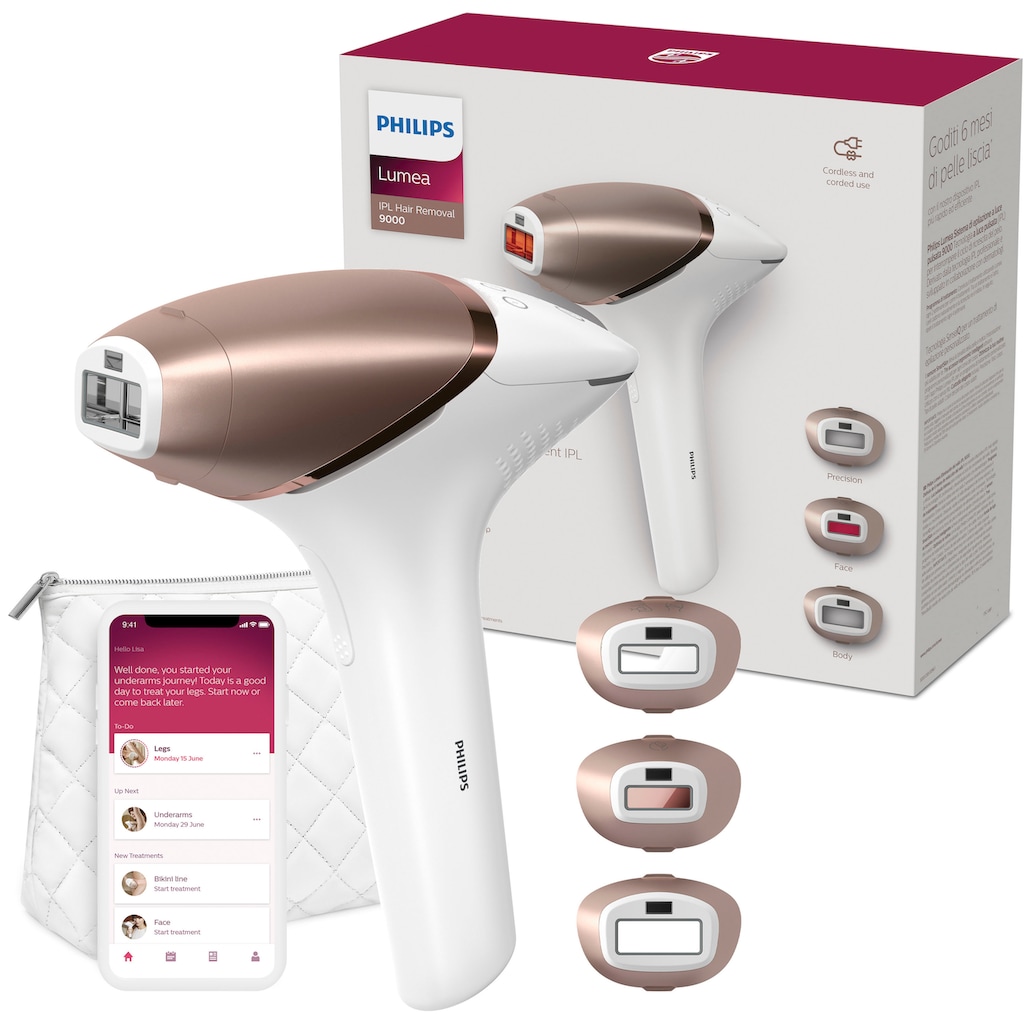 Philips IPL-Haarentferner »Lumea S9000 BRI955/00«, 450.000 Lichtimpulse