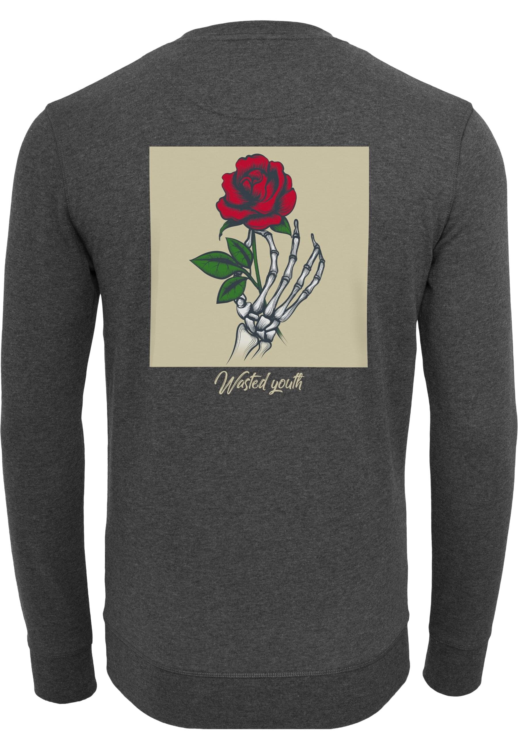 MisterTee Rundhalspullover »MisterTee Herren Wasted Youth Crewneck«, (1 tlg.)