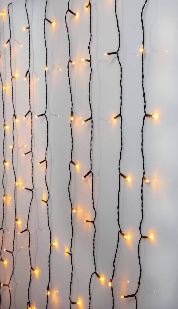 / BAUR / Weihnachten LED-Lichtervorhang - WARM LED WHITE, schwarz St.-flammig, Beleuchtung Weihnachtsdeko«, 120X0,064W bestellen »GOLDEN / Lichterkette | EGLO 120