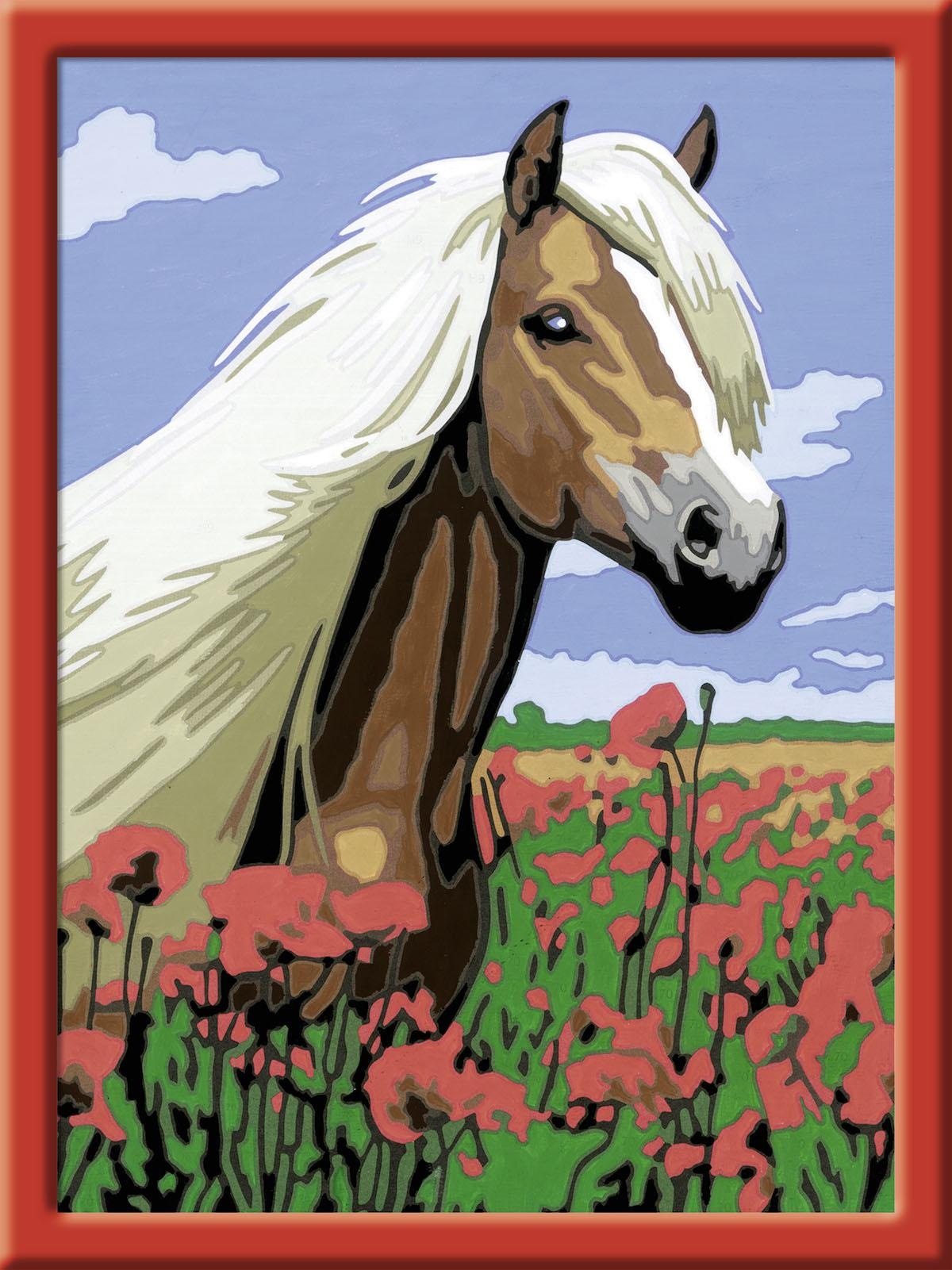 Ravensburger Malen nach Zahlen »Haflinger«, Made in Europe