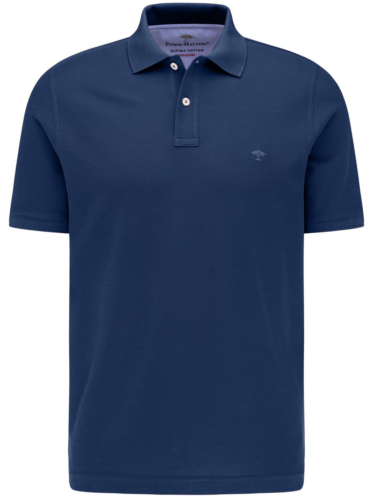 FYNCH-HATTON Poloshirt normale Passform, mit 2-Knopf-Polokragen, aus Baumwo günstig online kaufen