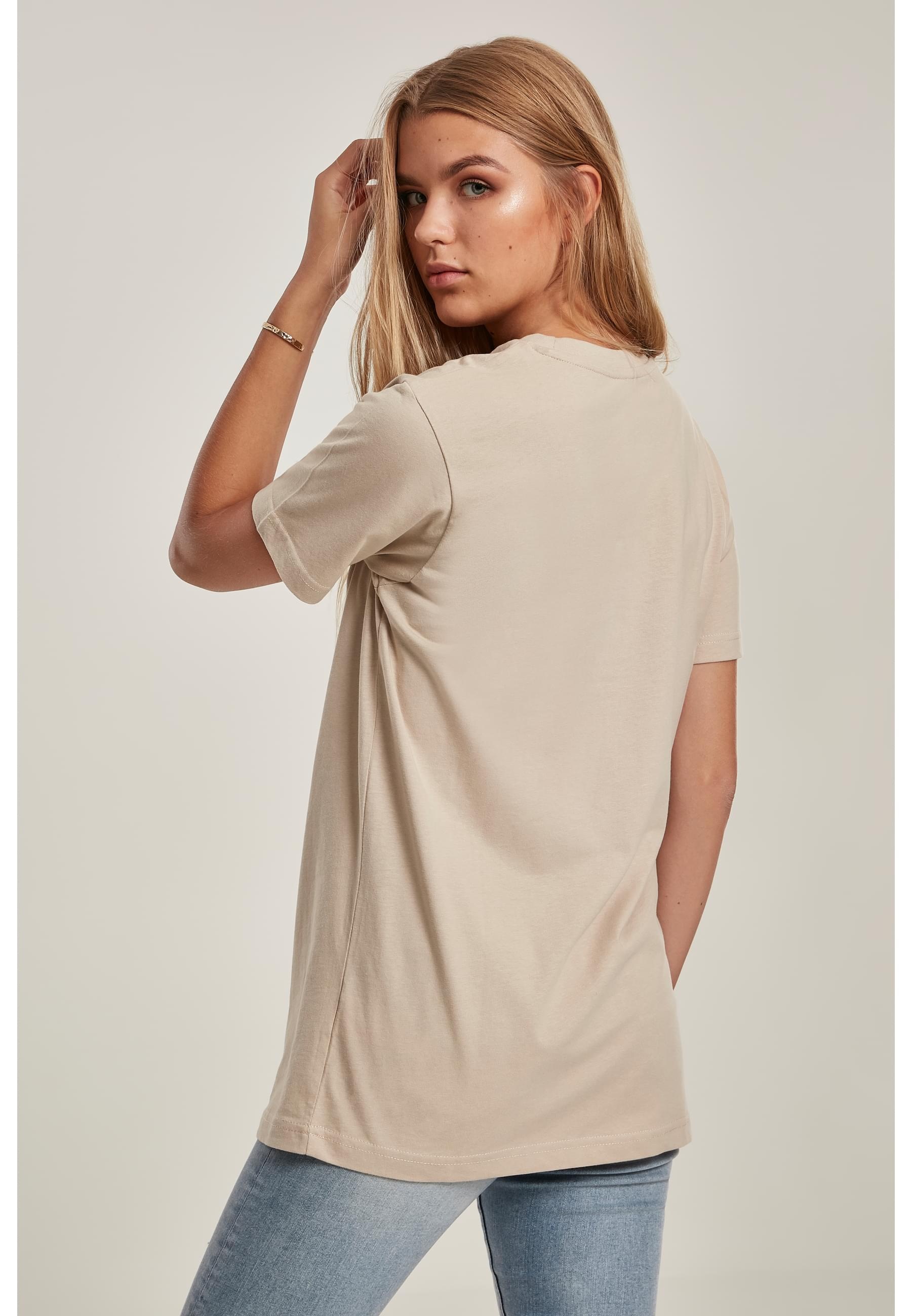 MisterTee Kurzarmshirt »MisterTee Damen Ladies Happy Weekend Tee«, (1 tlg.)