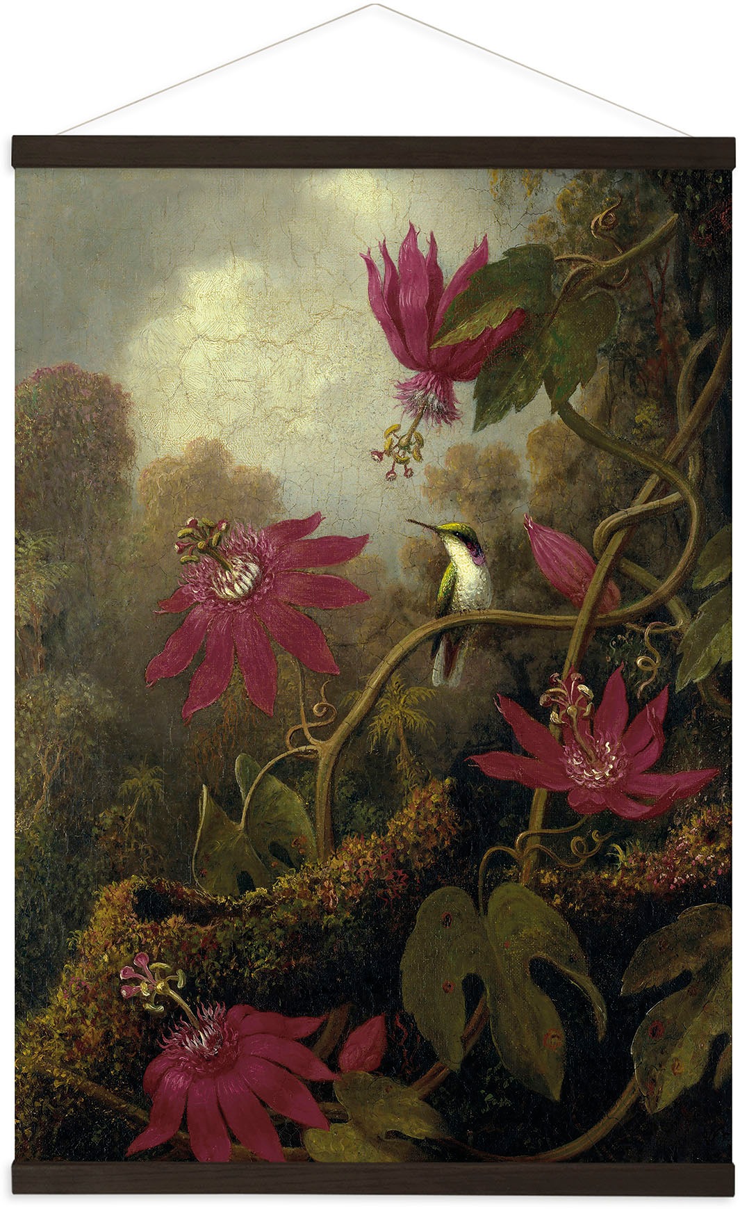 Art for the home Leinwandbild "Vogel Landschaft" 1 Stk. tlg. Luxus Kakemono günstig online kaufen