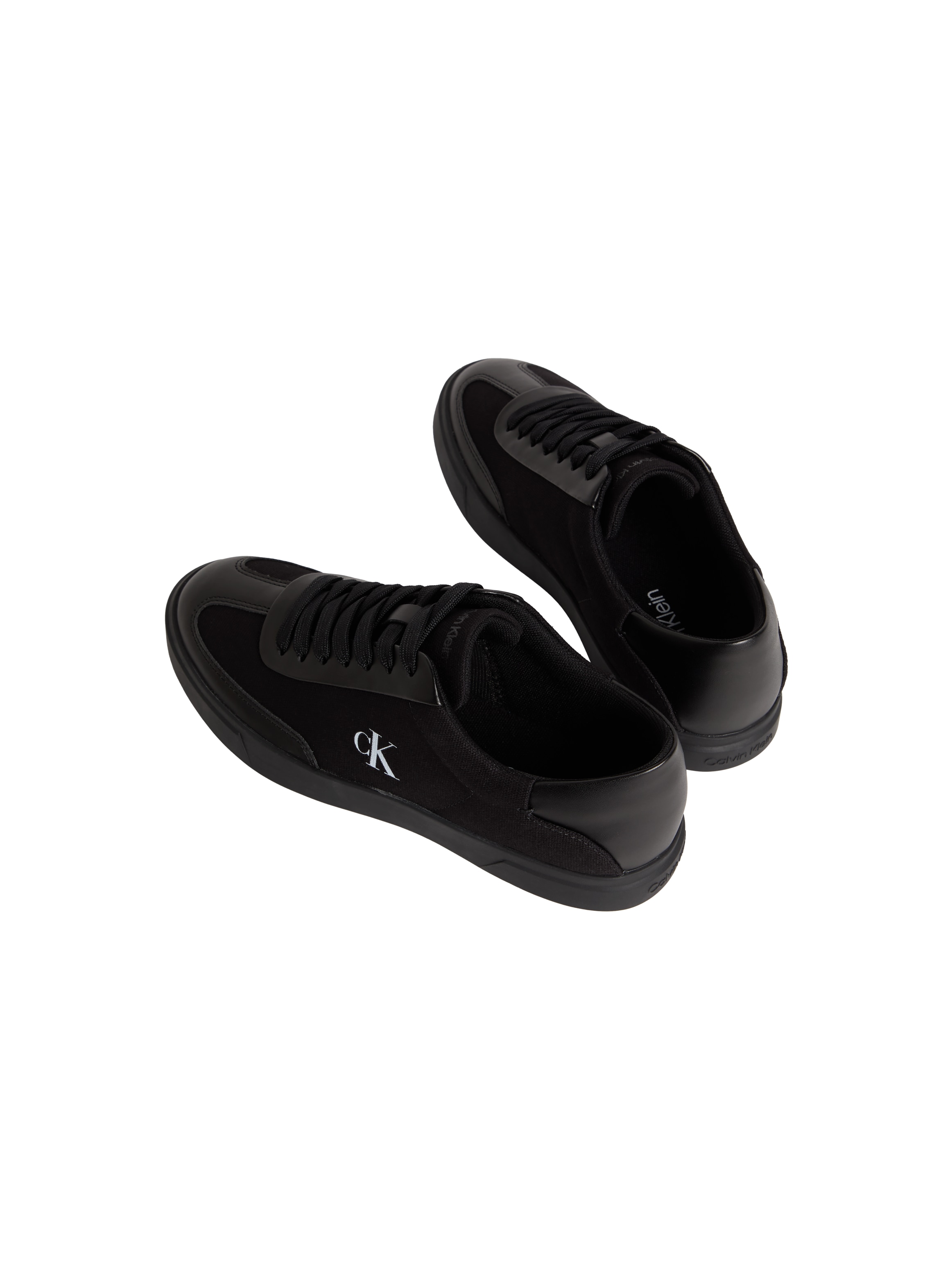 Calvin Klein »LOW PRO CUPS WT CANV MG«  Schnürschuh, Halbschuh, Freizeitsneaker mit seitlichem CK-Logo